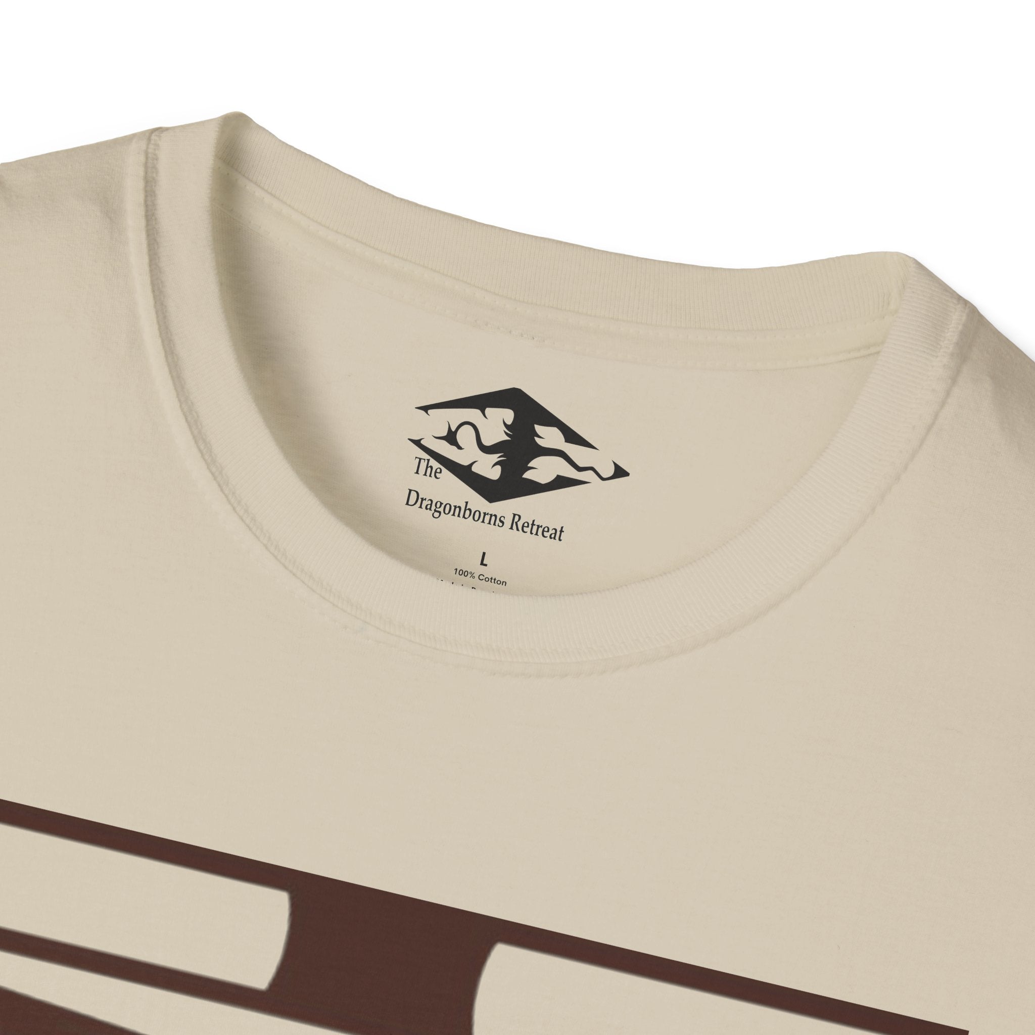 Travel Backgammon Board Unisex Softstyle T-Shirt (pieces not included)