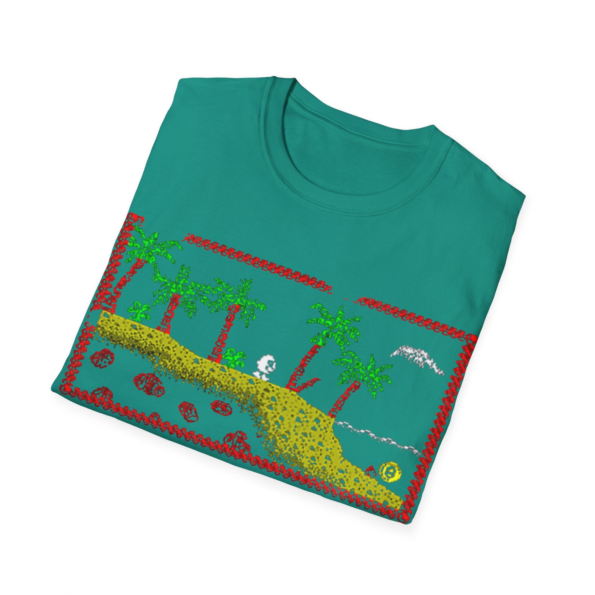 Dizzy Egg Retro Unisex Softstyle T-Shirt