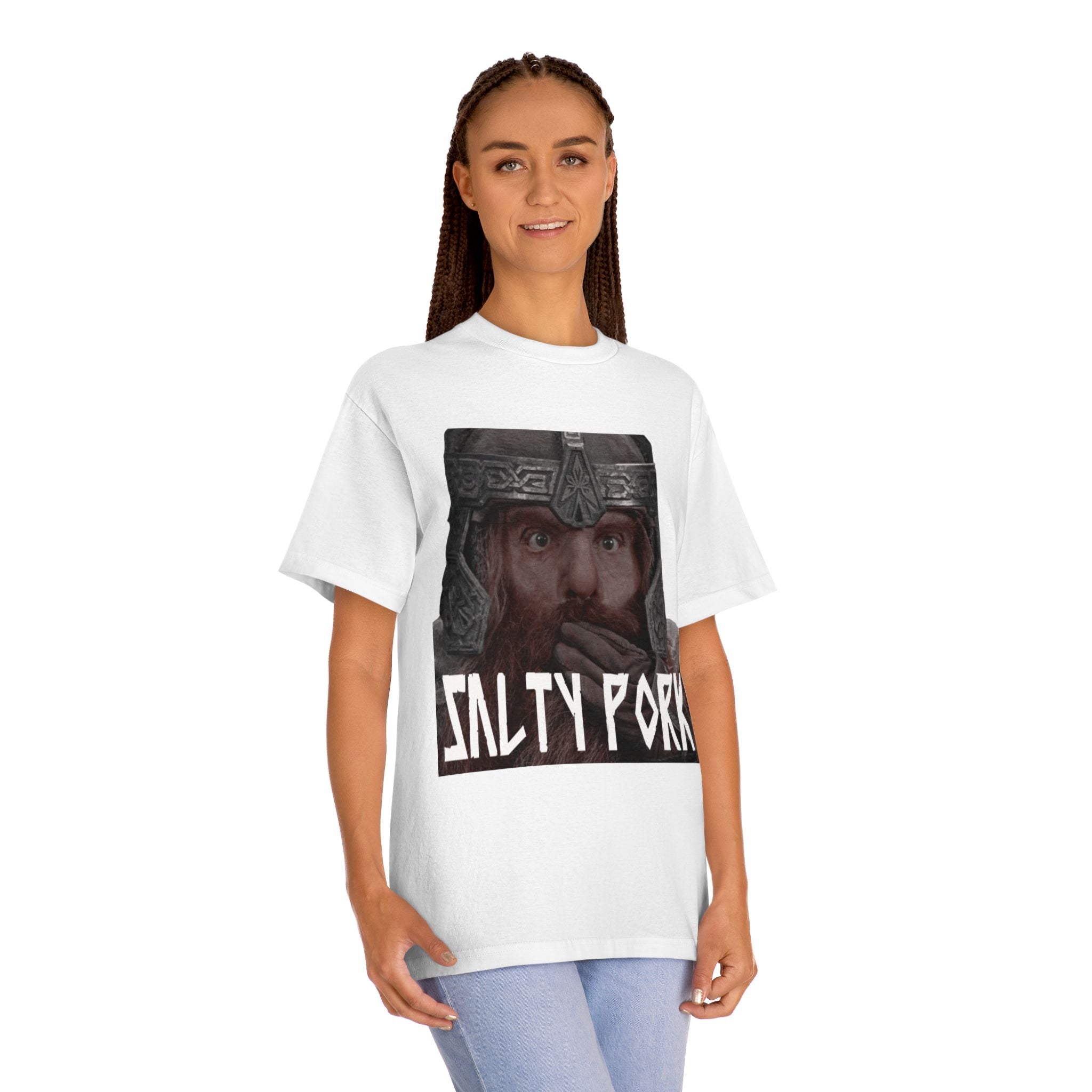 Lord of the Rings inspired Gimli 'Salty Pork' Funny Unisex Classic Tee