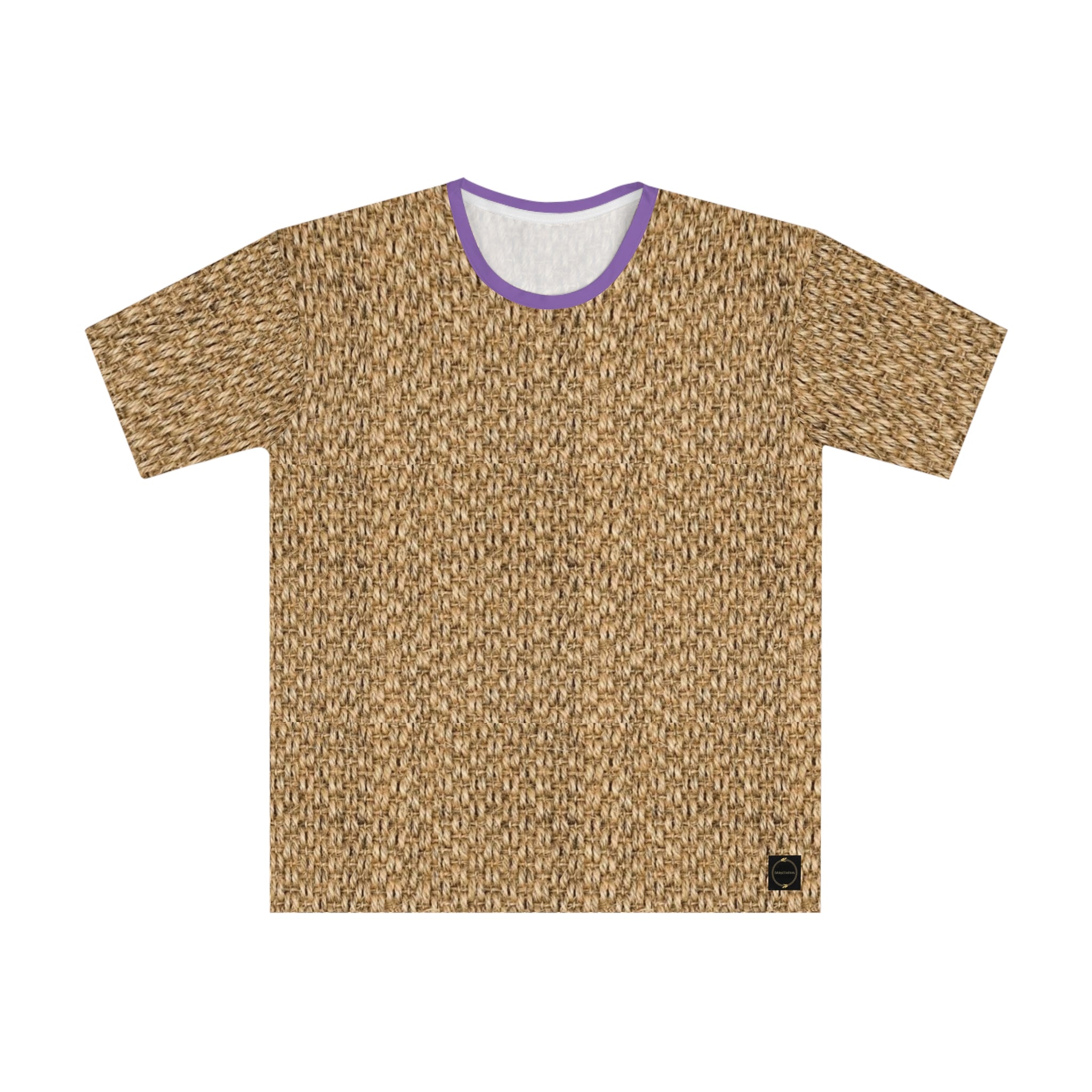 Fabled Fashion Basket weave pattern Loose T-shirt (AOP)