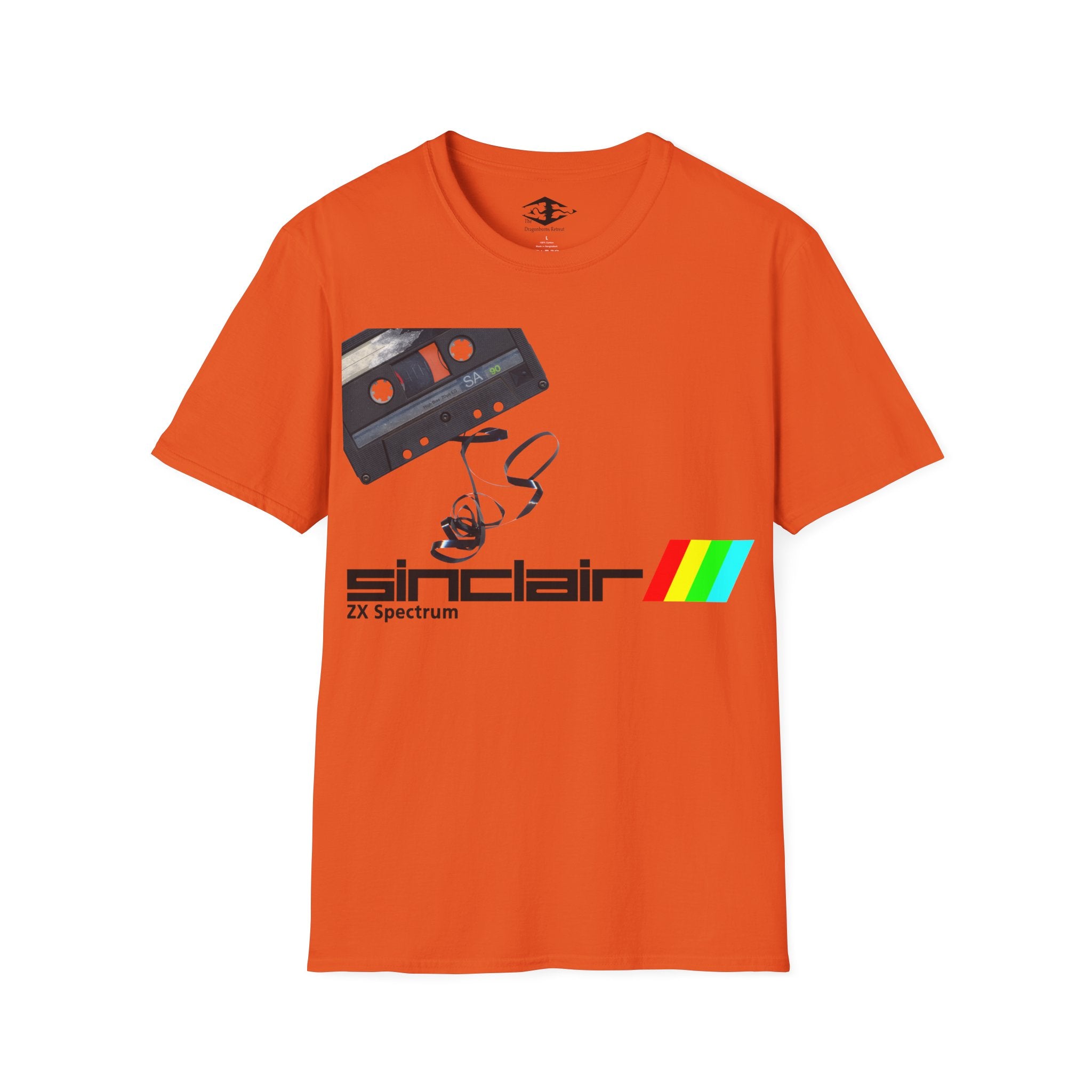 Retro Gamers ZX Spectrum Unisex Softstyle funny T-Shirt