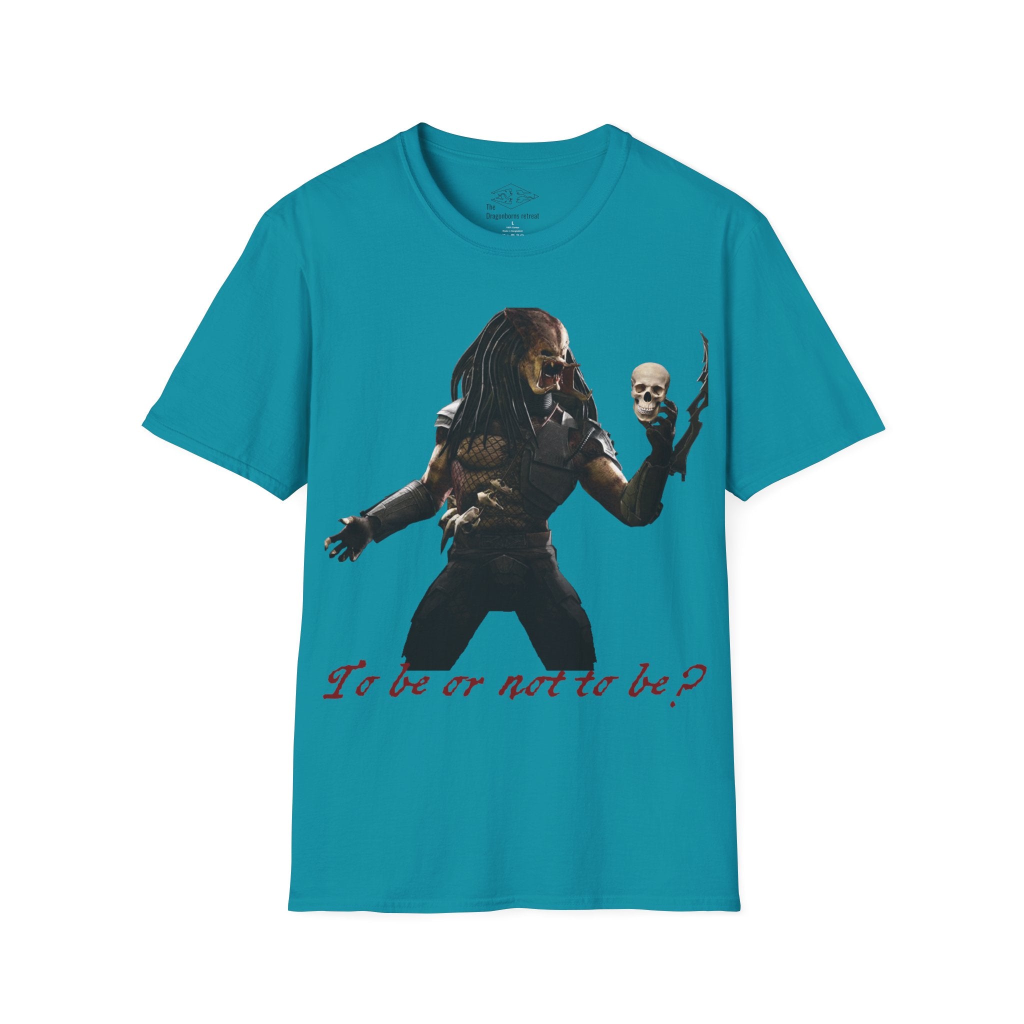 Predator Hamlet 'To be or not to be' Funny Unisex Softstyle T-Shirt