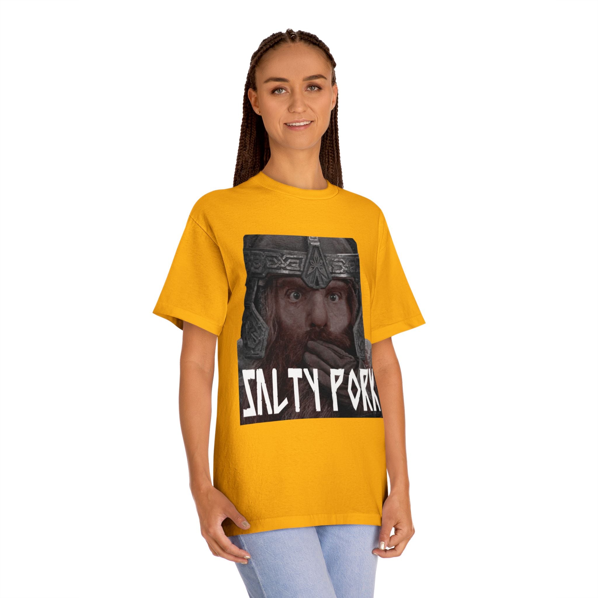 Lord of the Rings inspired Gimli 'Salty Pork' Funny Unisex Classic Tee
