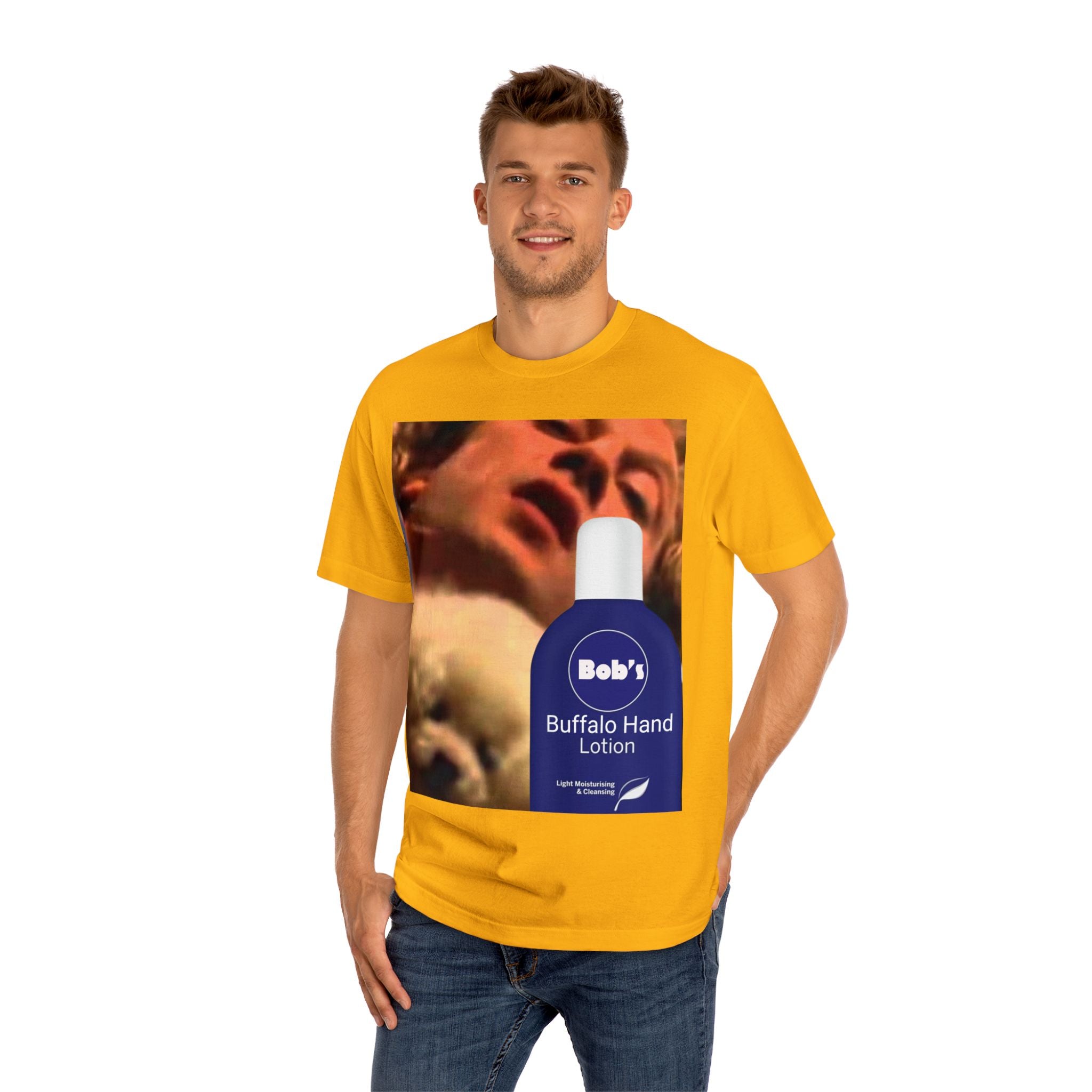 Silence of the lambs inspired Buffalo Bill 'She puts the lotion' funny Unisex Classic Tee