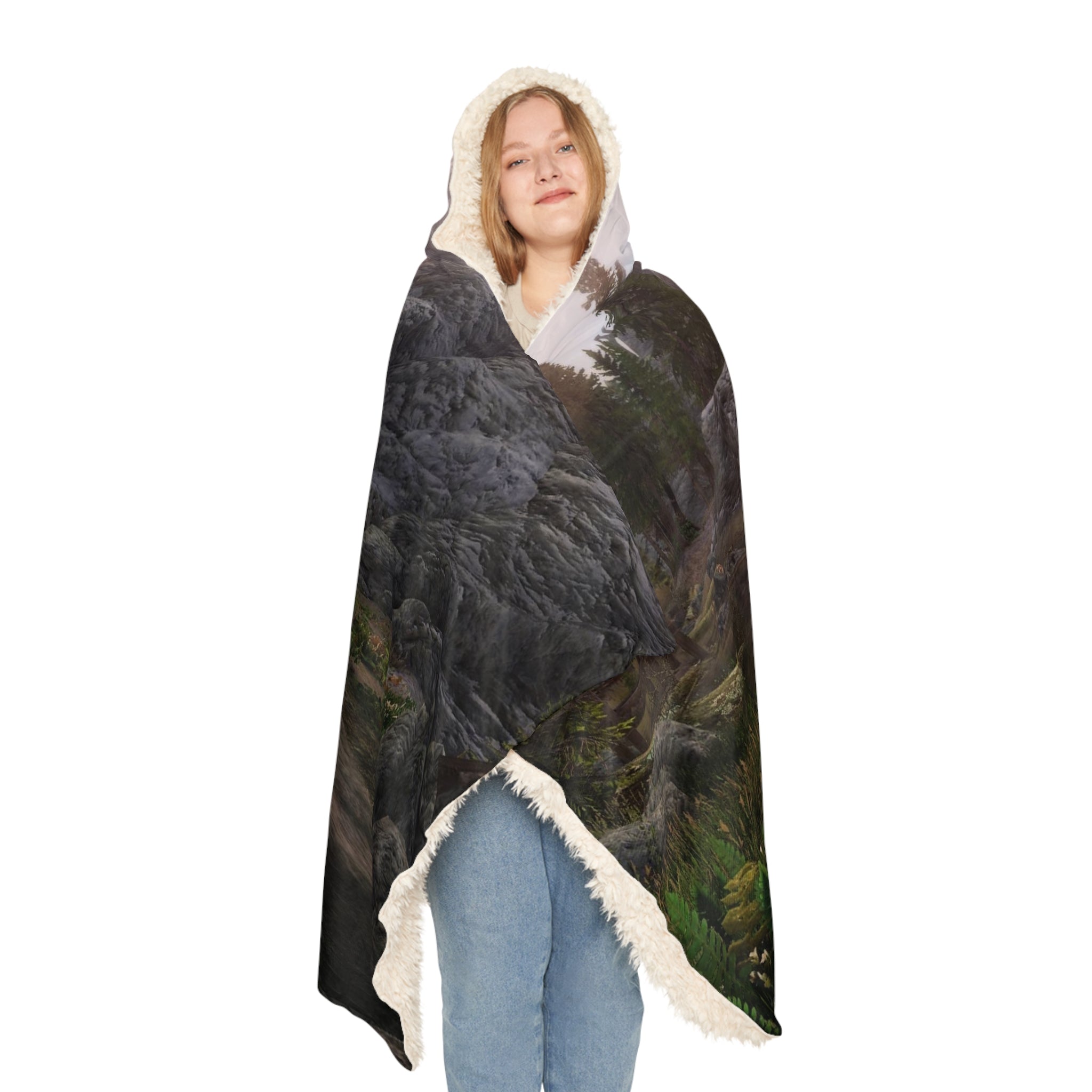 Dragonborn Skyrim Snuggle Blanket