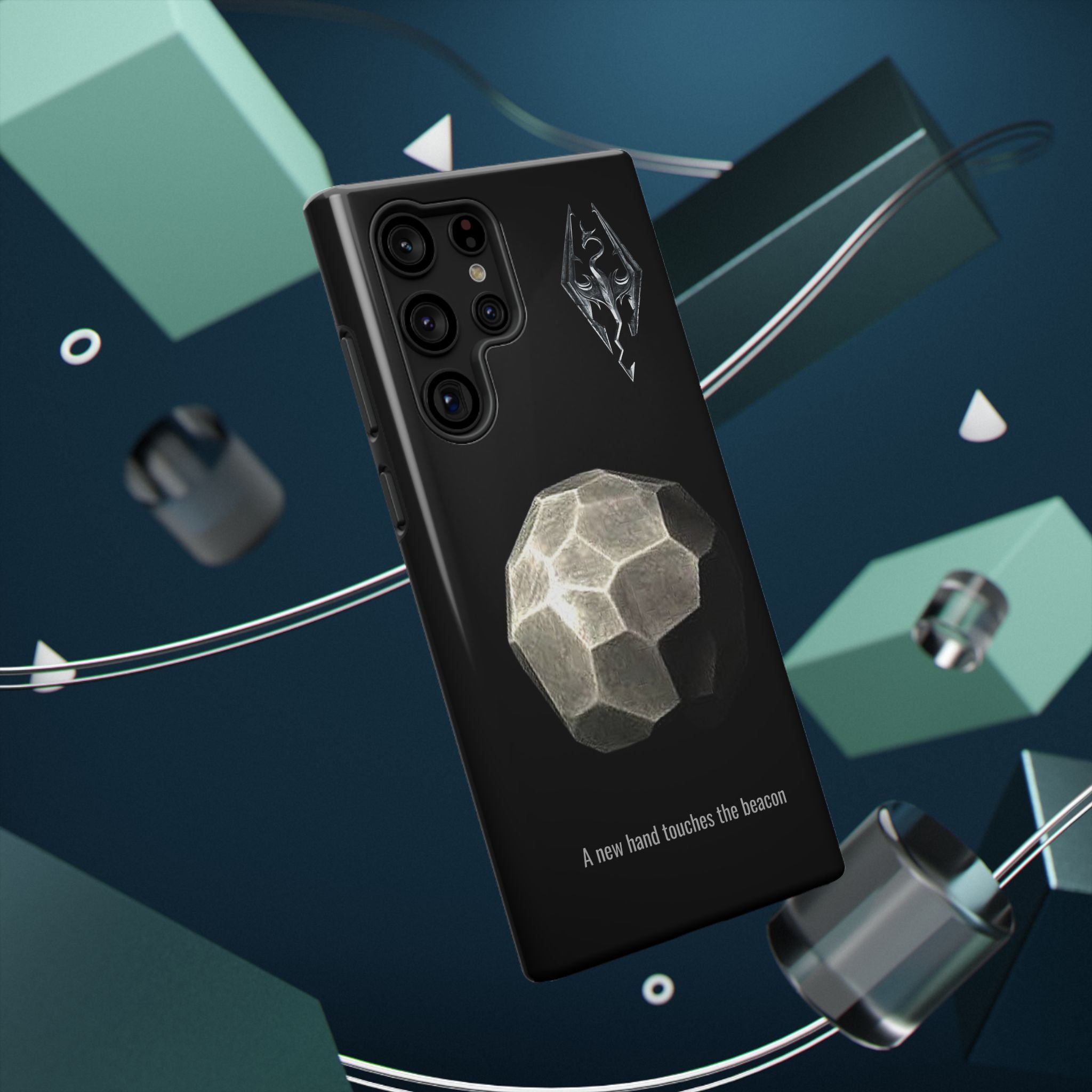 Dragonborn Meridias beacon, A new hand touches the beacon Impact-Resistant Cases