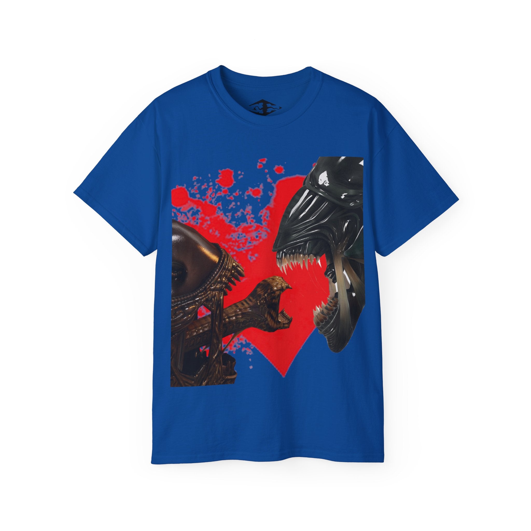Aliens 'Love at first bite' Funny Unisex Ultra Cotton Tee