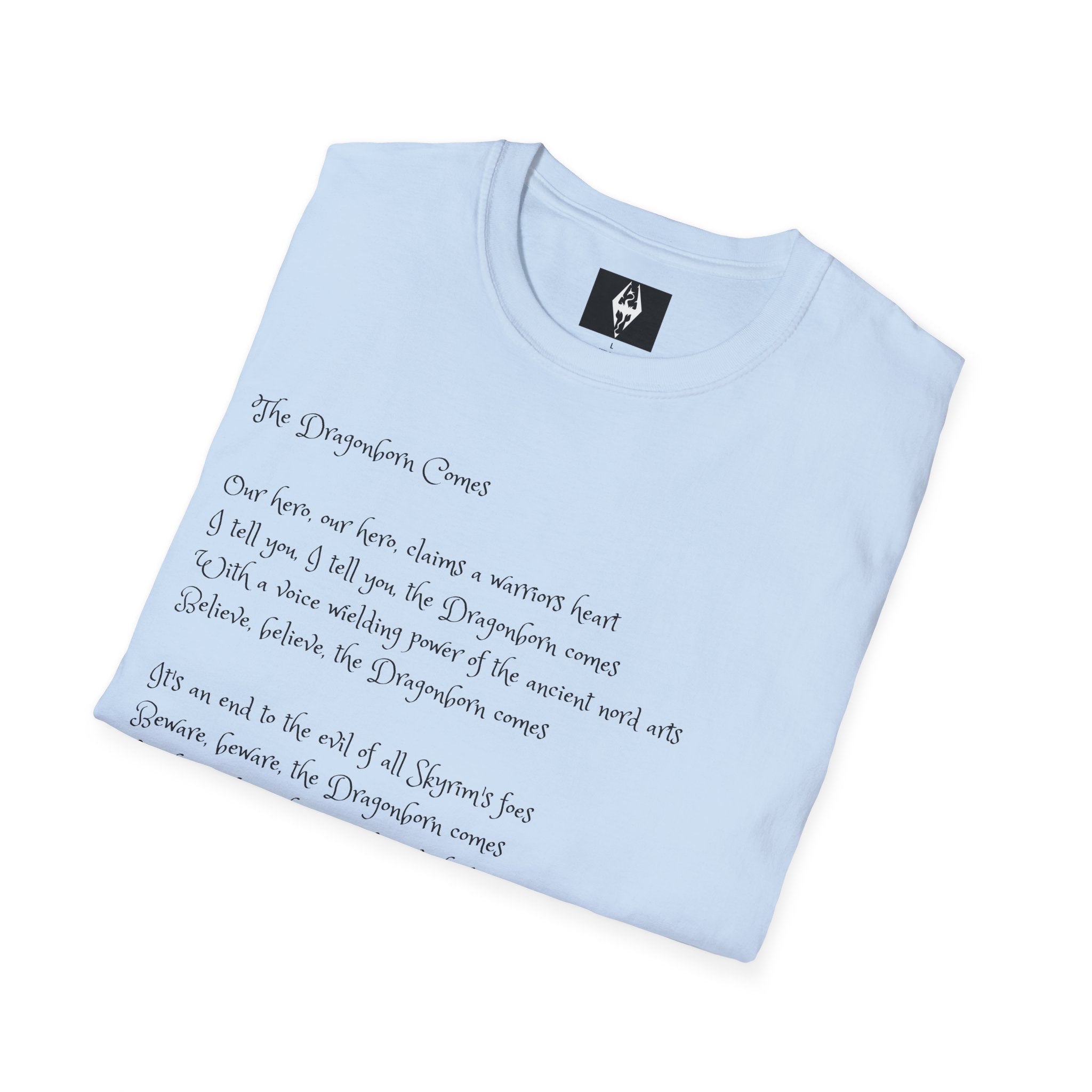 'The Dragonborn comes' Unisex Softstyle T-Shirt