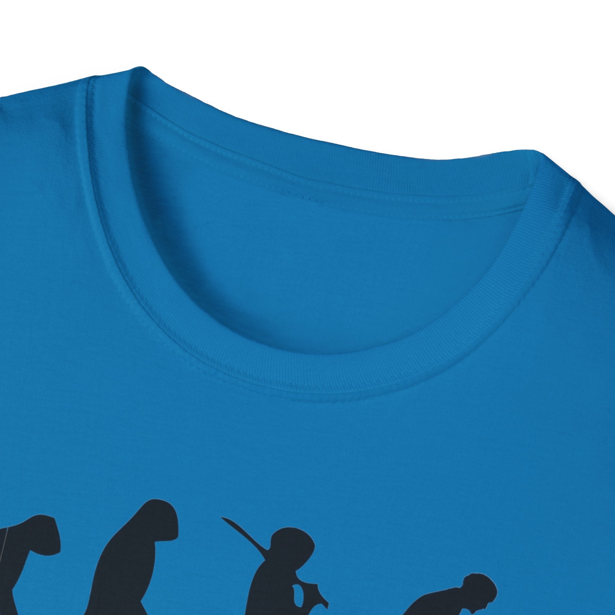 Cat Lover evolution Unisex Softstyle T-Shirt