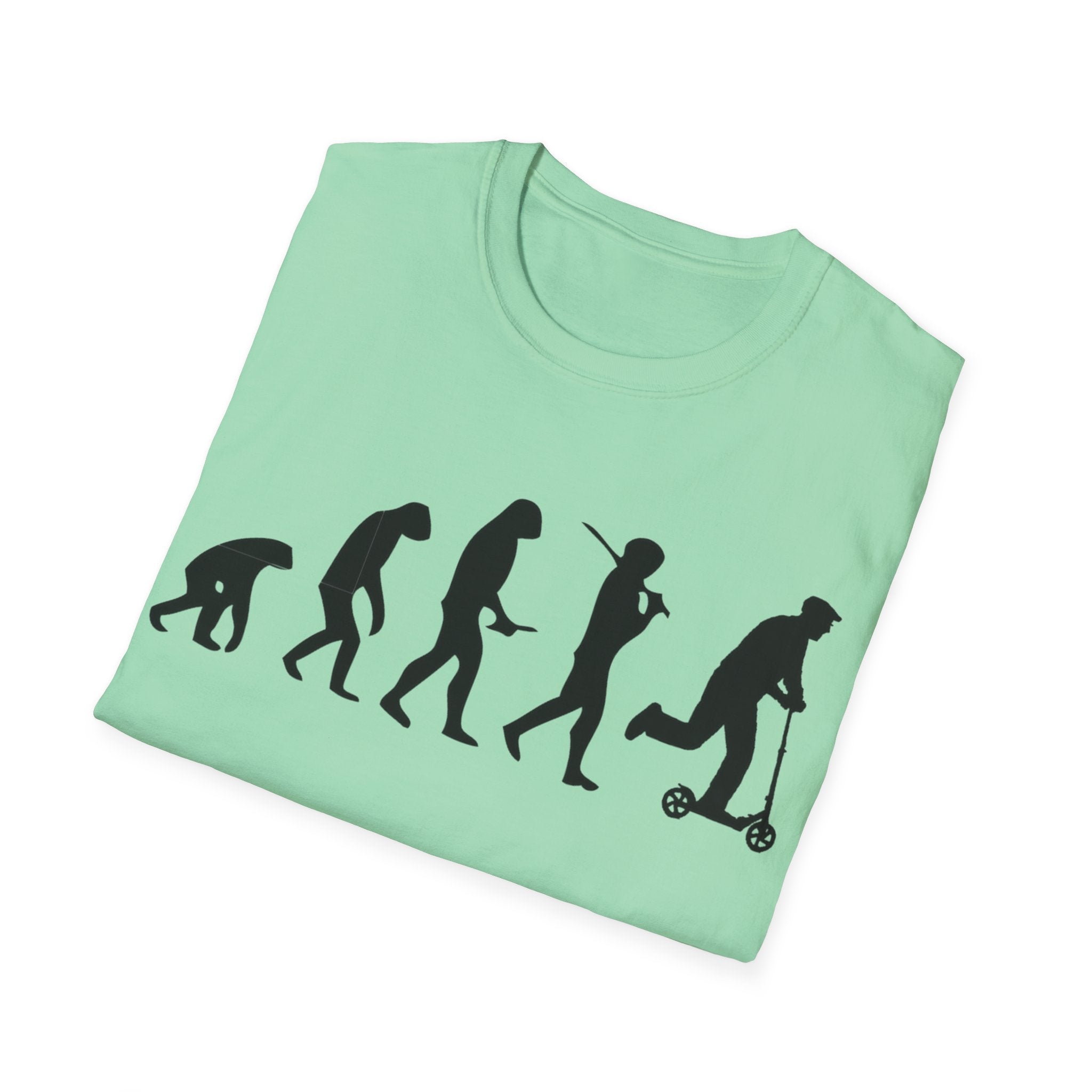 Scooter evolution Unisex Softstyle T-Shirt