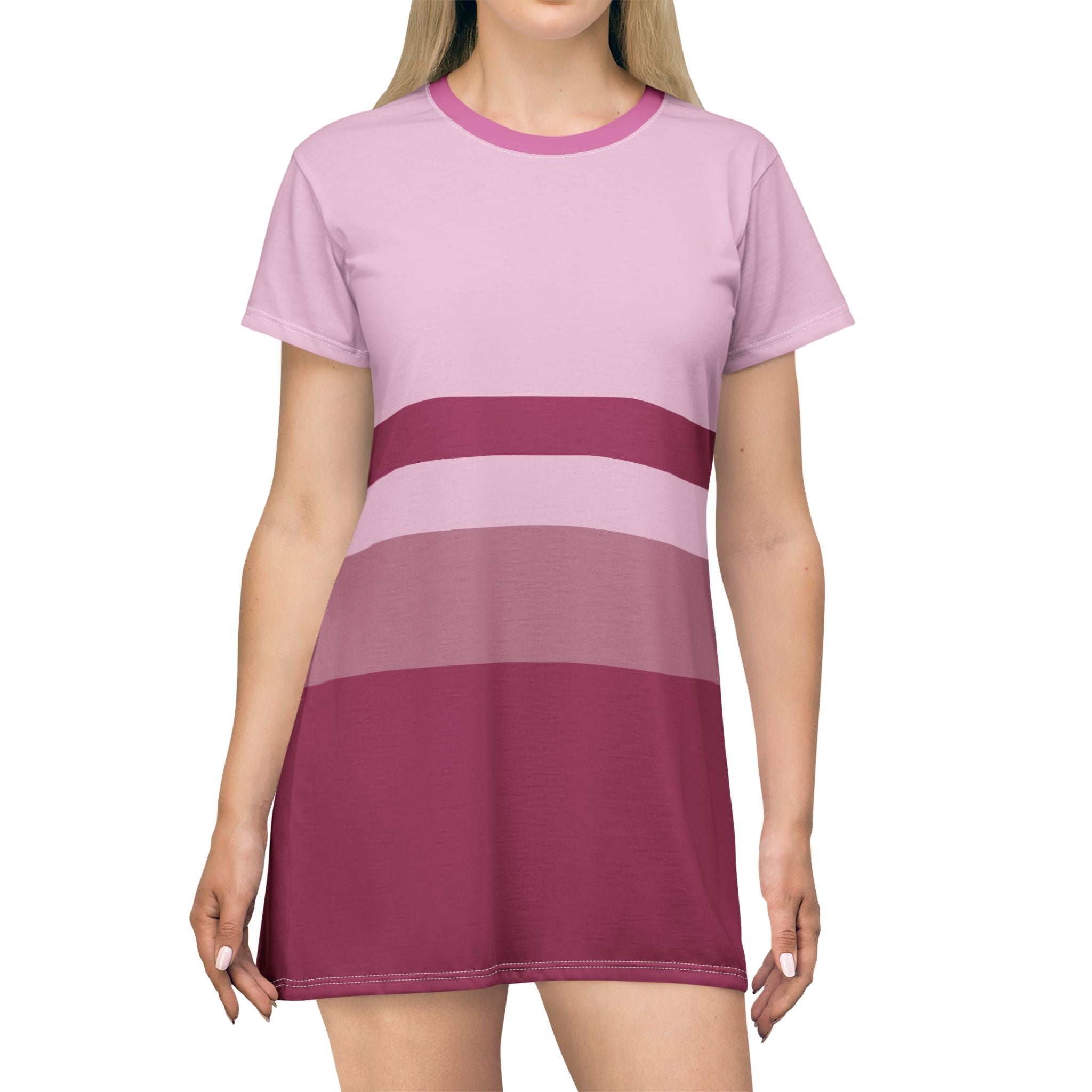 Fabled Fashion Simple statements, inspired by Hermione Grainger's Gala Ball gown colours. All Over Print T-Shirt Dress