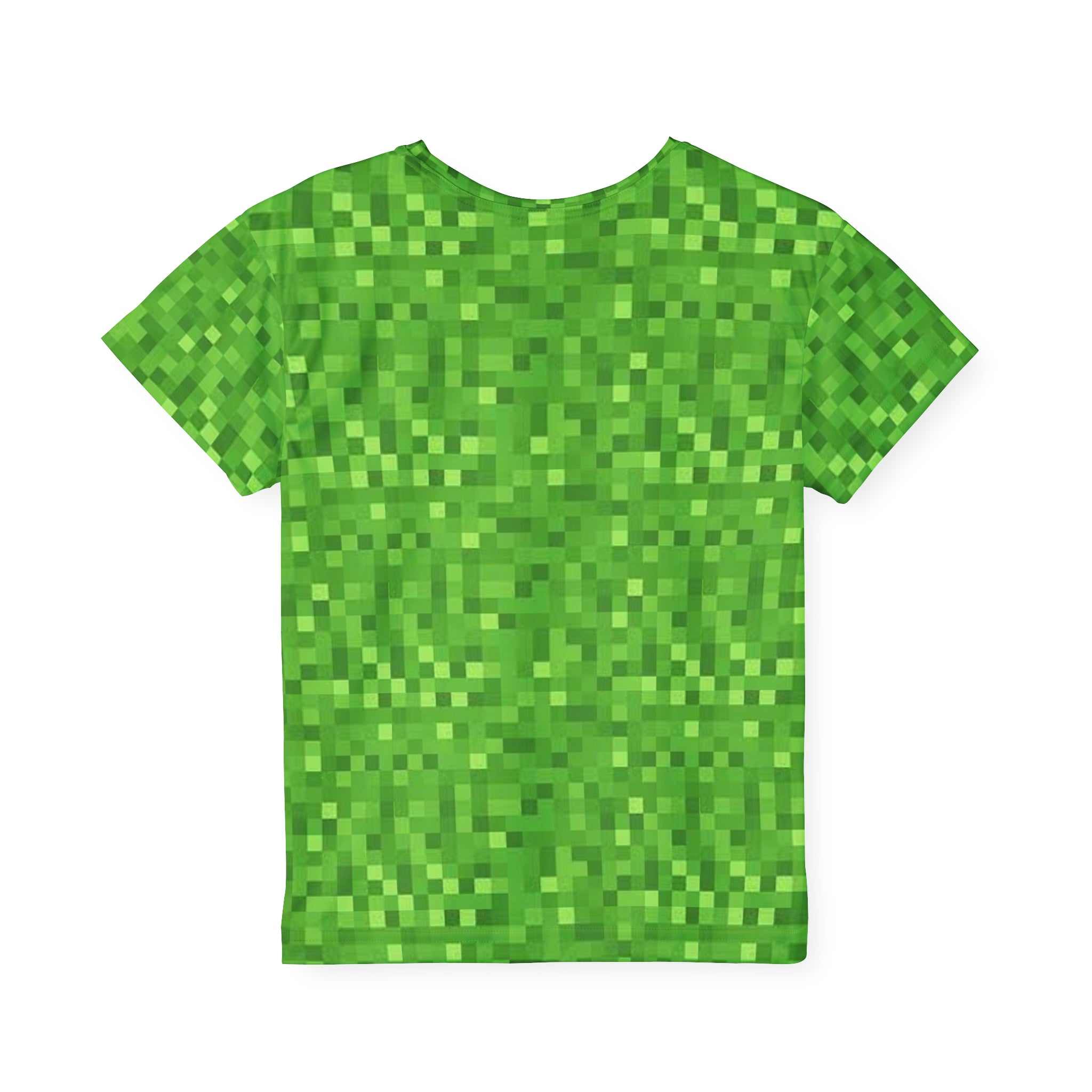 Minecraft Creeper inspired Kids Unisex Sports Jersey (AOP) perfect for Halloween