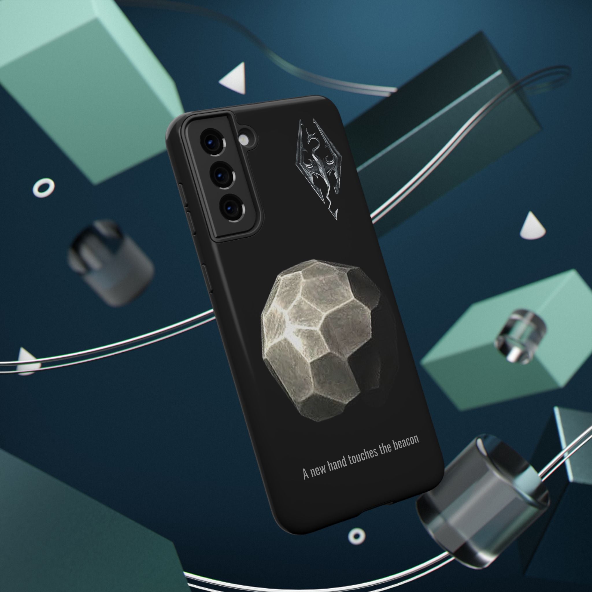 Dragonborn Meridias beacon, A new hand touches the beacon Impact-Resistant Cases