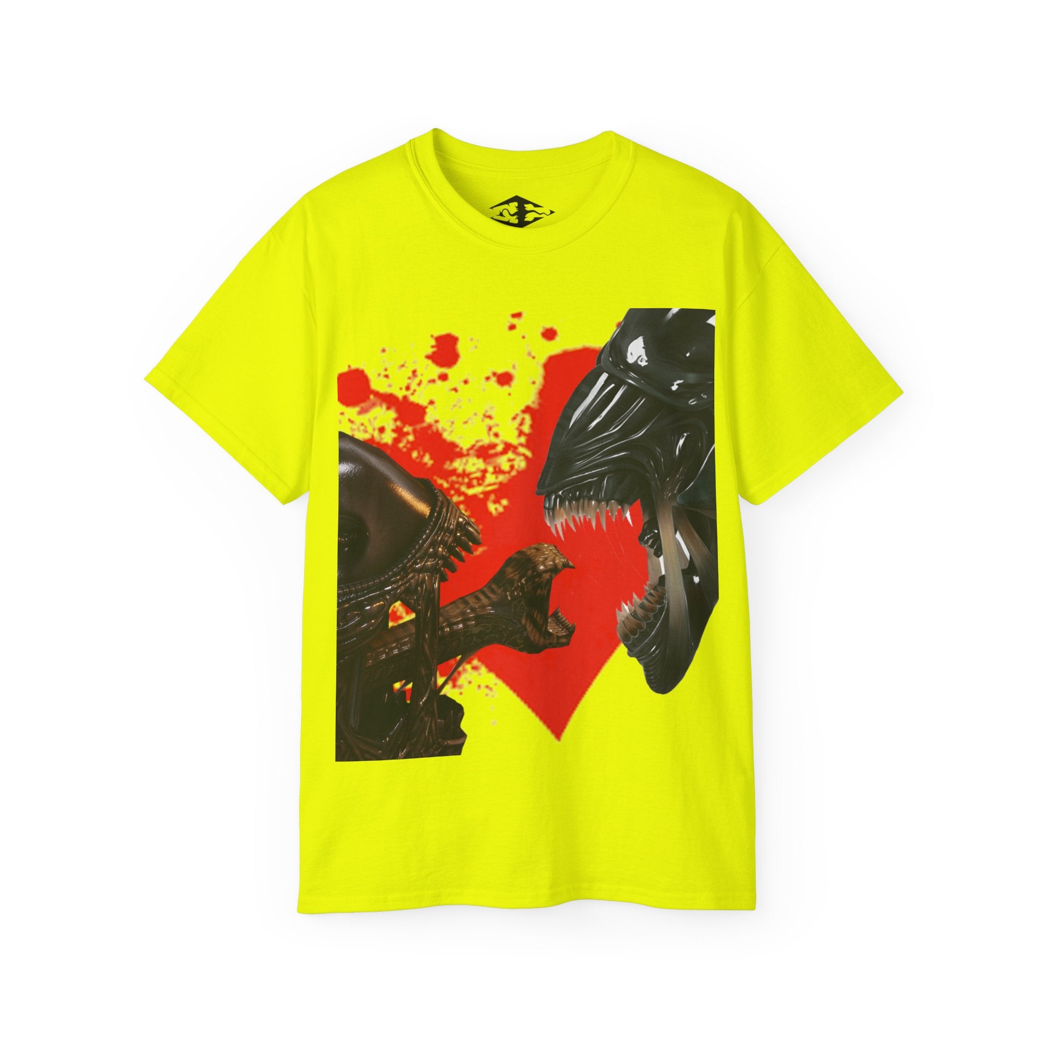 Aliens 'Love at first bite' Funny Unisex Ultra Cotton Tee