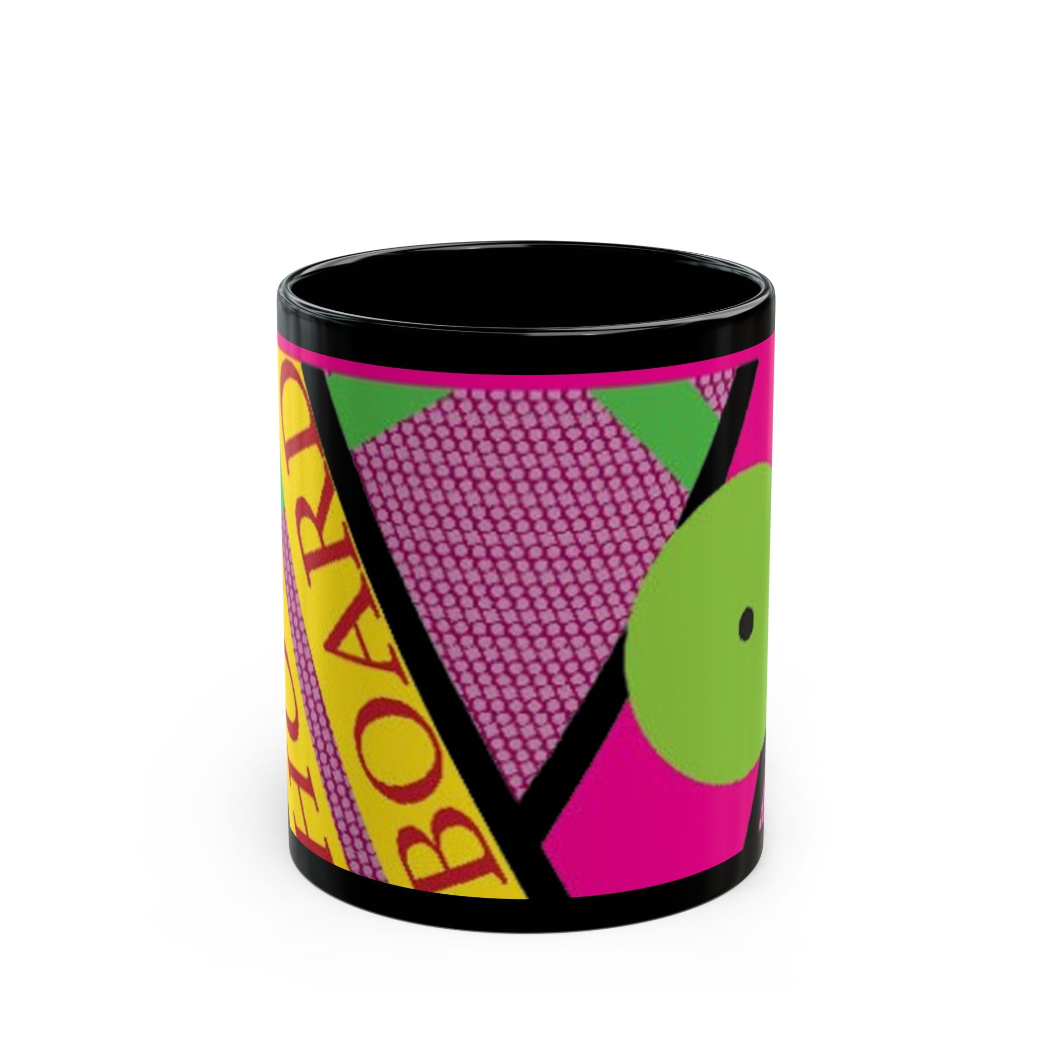 back to the future inspired hoverboard fanart Black Mug (11oz, 15oz)