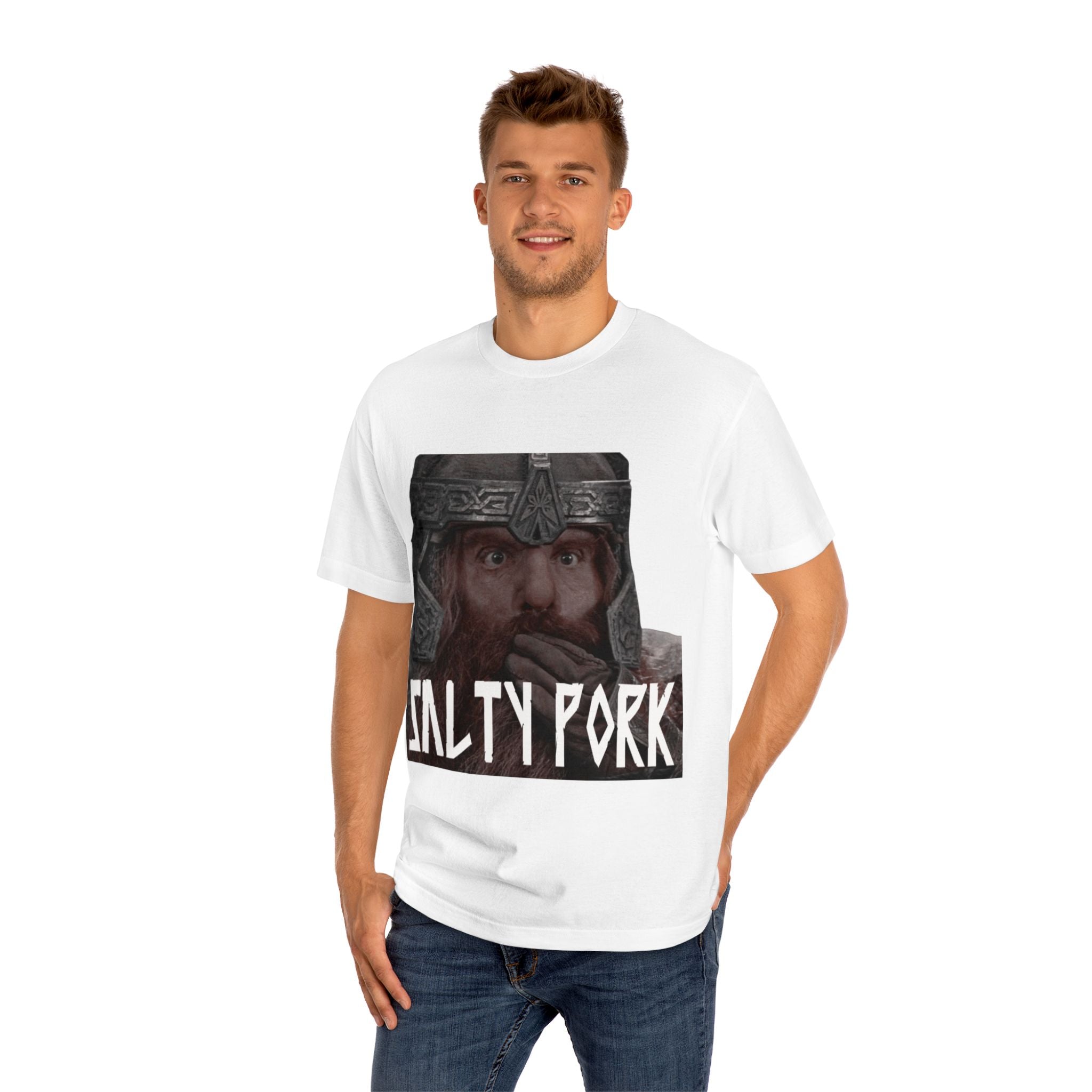 Lord of the Rings inspired Gimli 'Salty Pork' Funny Unisex Classic Tee