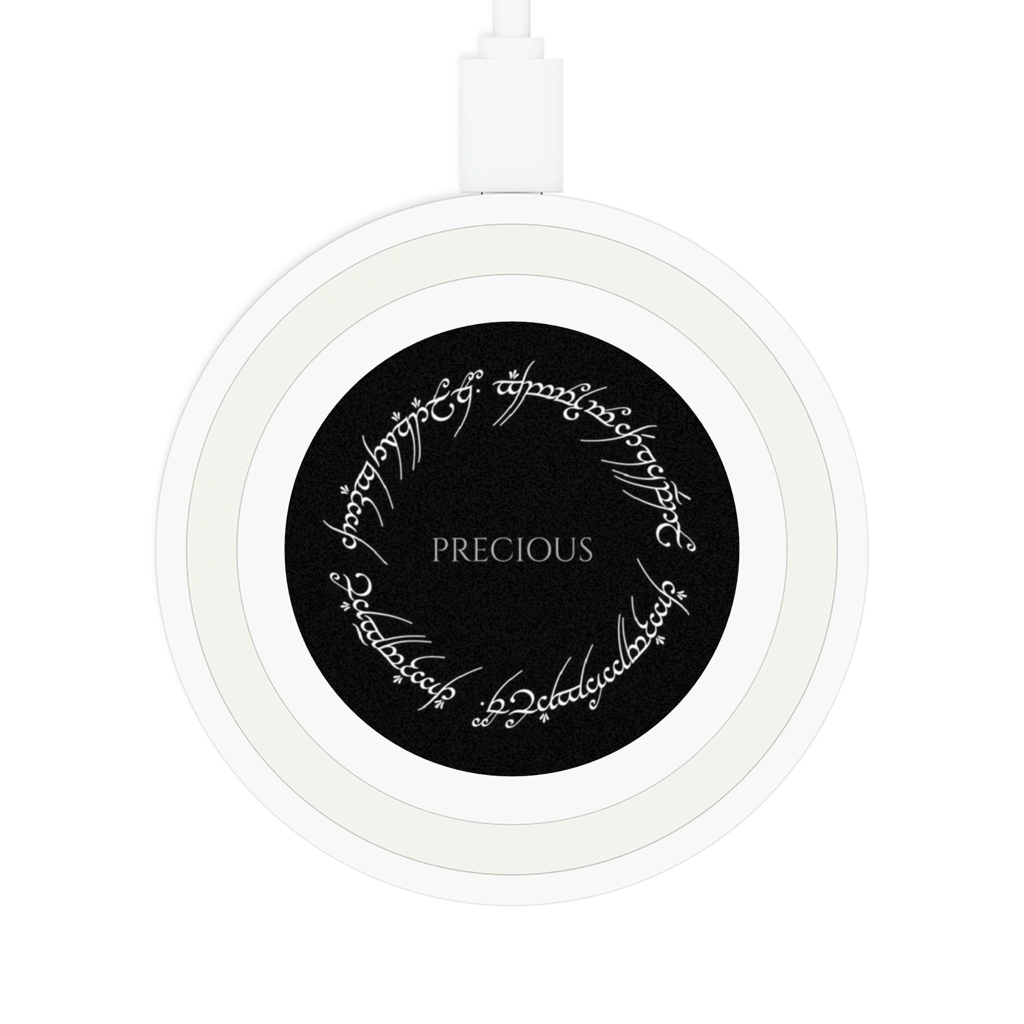 Lord of the Rings Elvish 'Precious' Quake Wireless Charging Pad