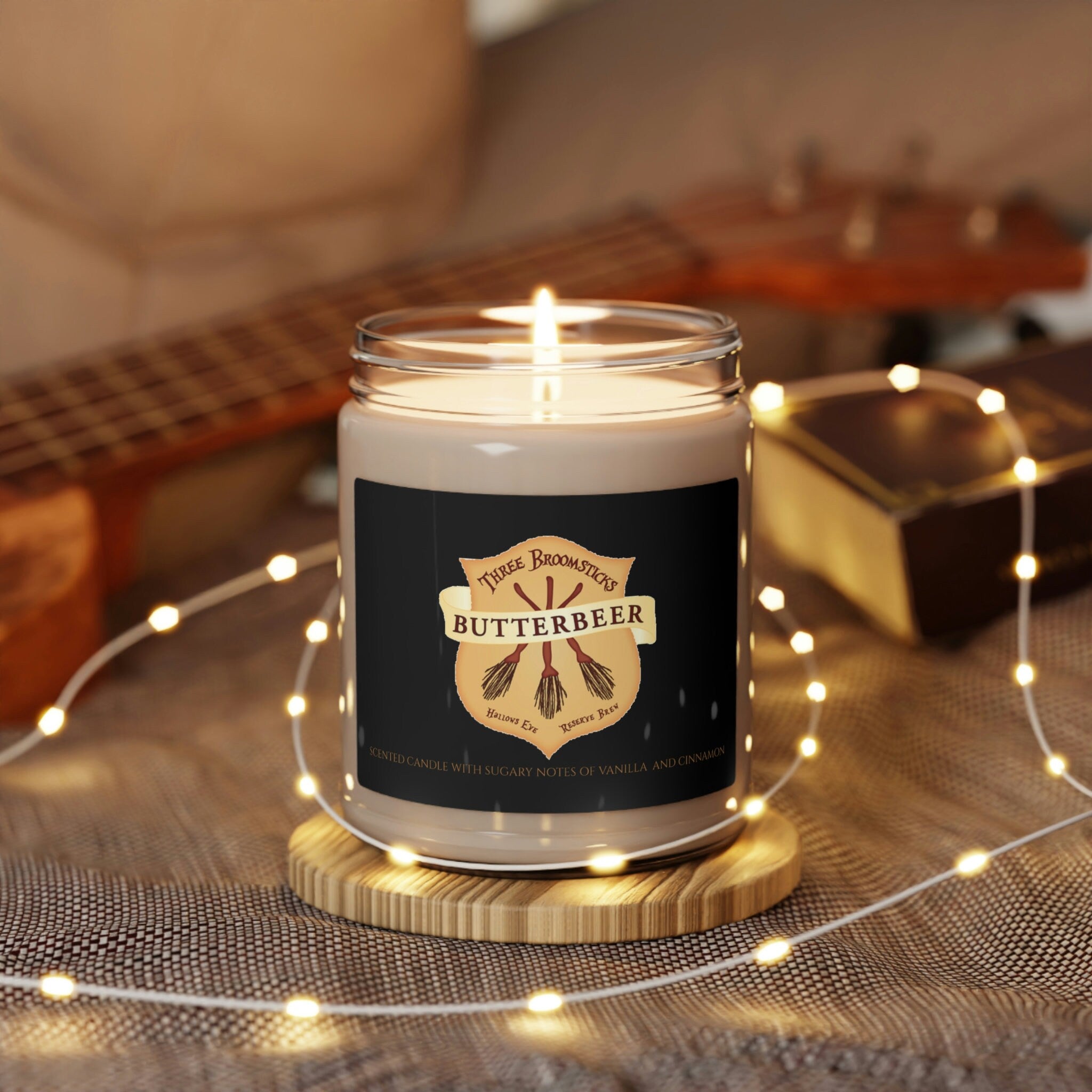 Harry Potter inspired Butterbeer Scented Candle, 9oz