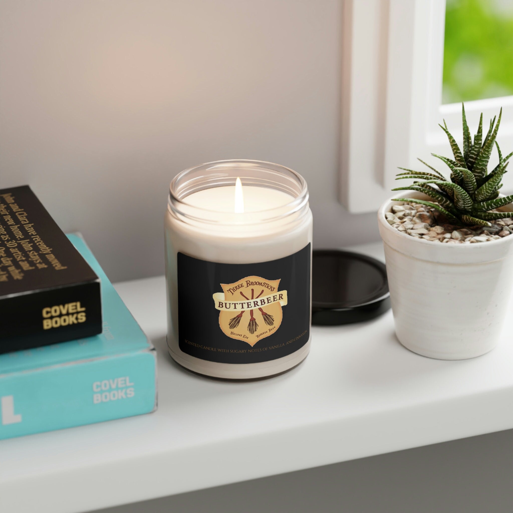 Harry Potter inspired Butterbeer Scented Candle, 9oz