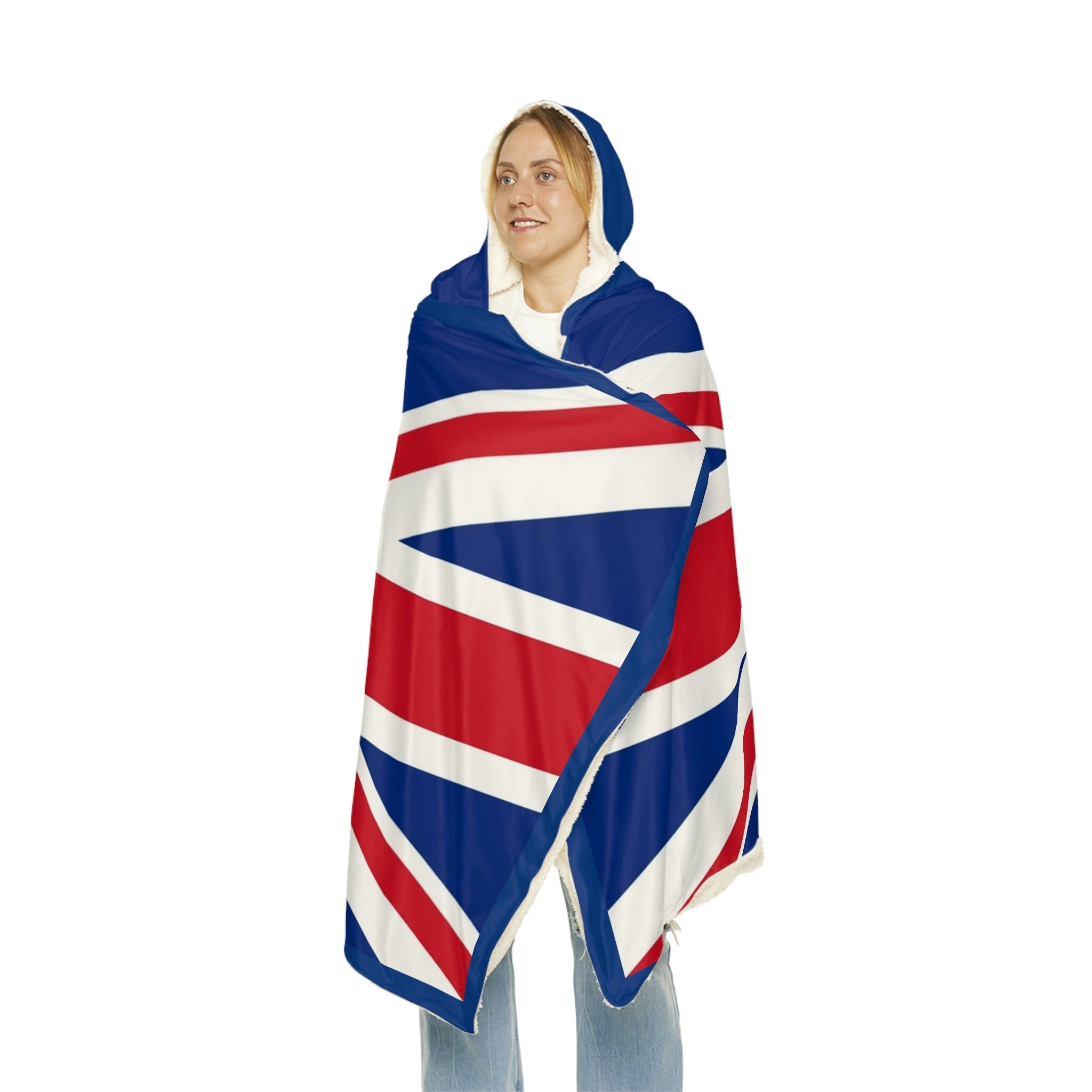 United Kingdom flag Snuggle Blanket