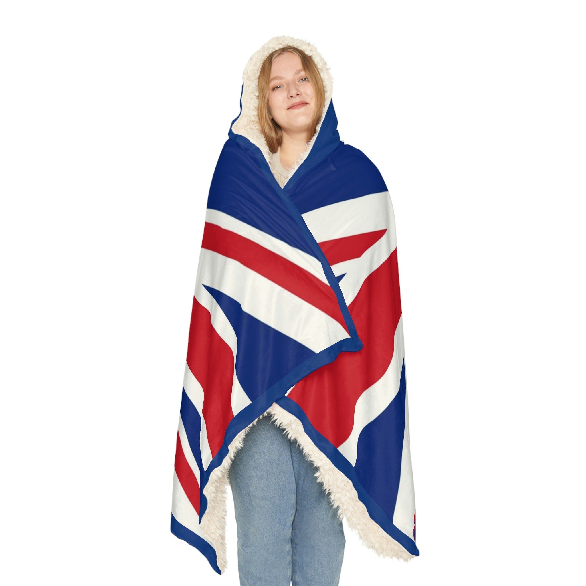 United Kingdom flag Snuggle Blanket