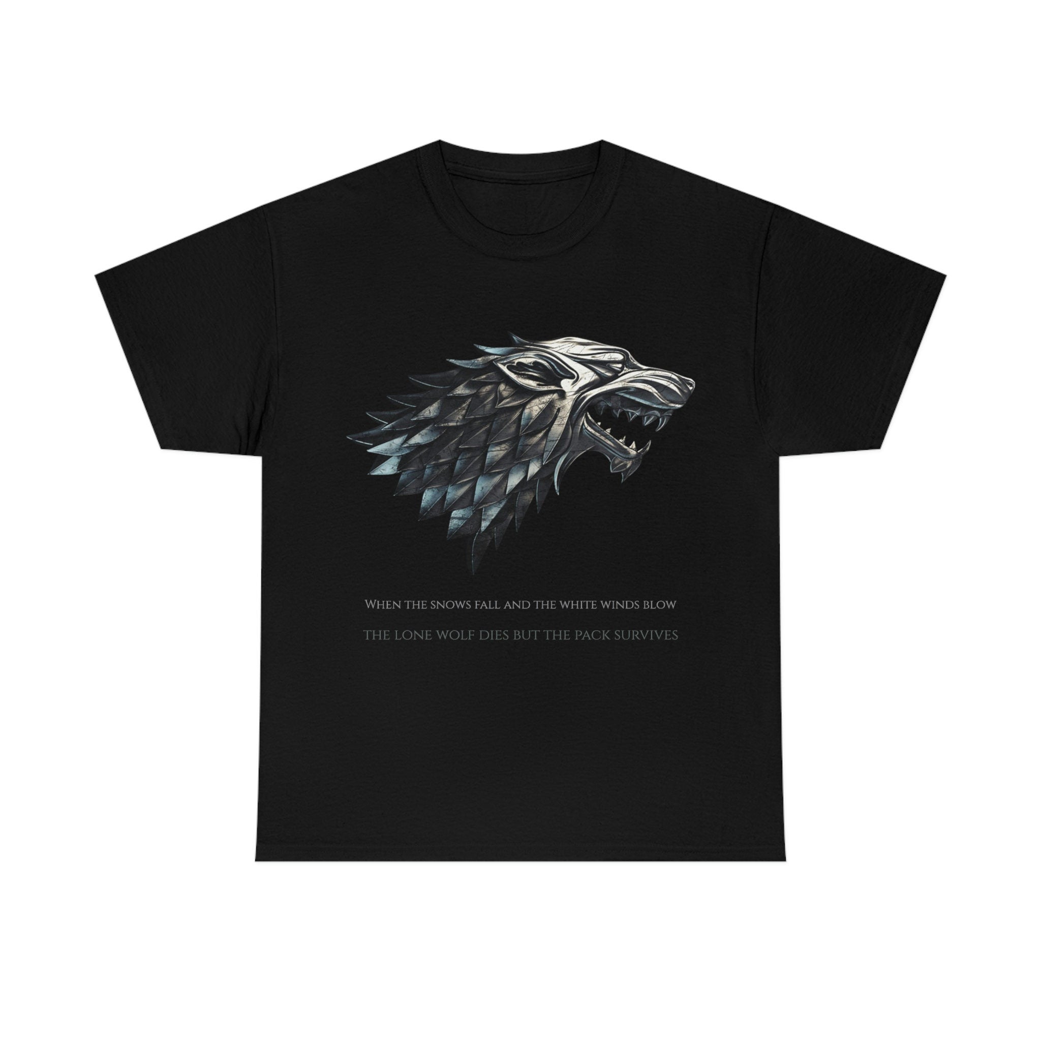 House Stark Game of thrones inspired Unisex Heavy Cotton Tee