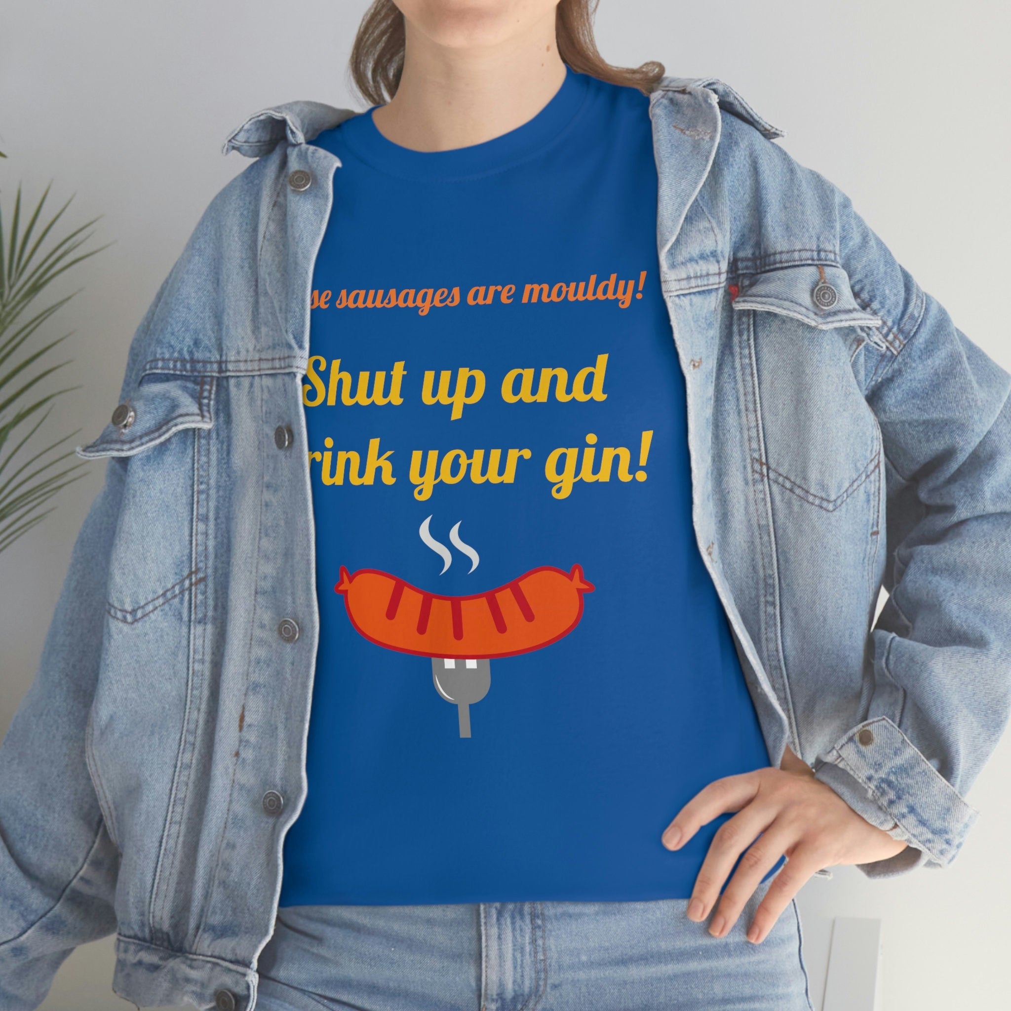 Oliver Twist 'These sausages are mouldy' Funny Unisex Heavy Cotton Tee