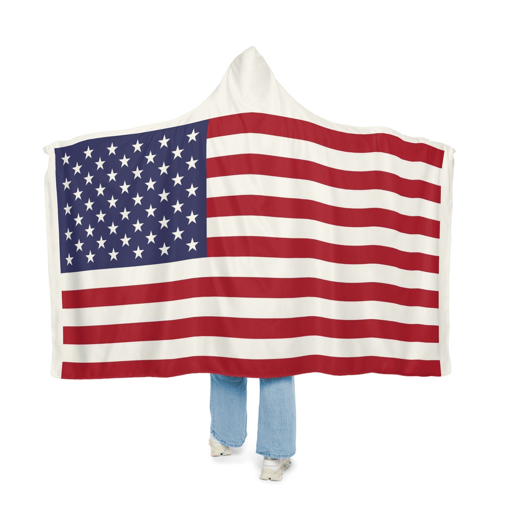 USA flag Snuggle Blanket