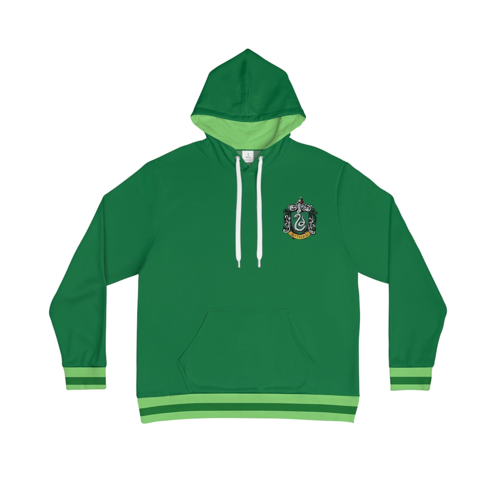Harry Potter inspired Hogwarts Slytherin Hoodie