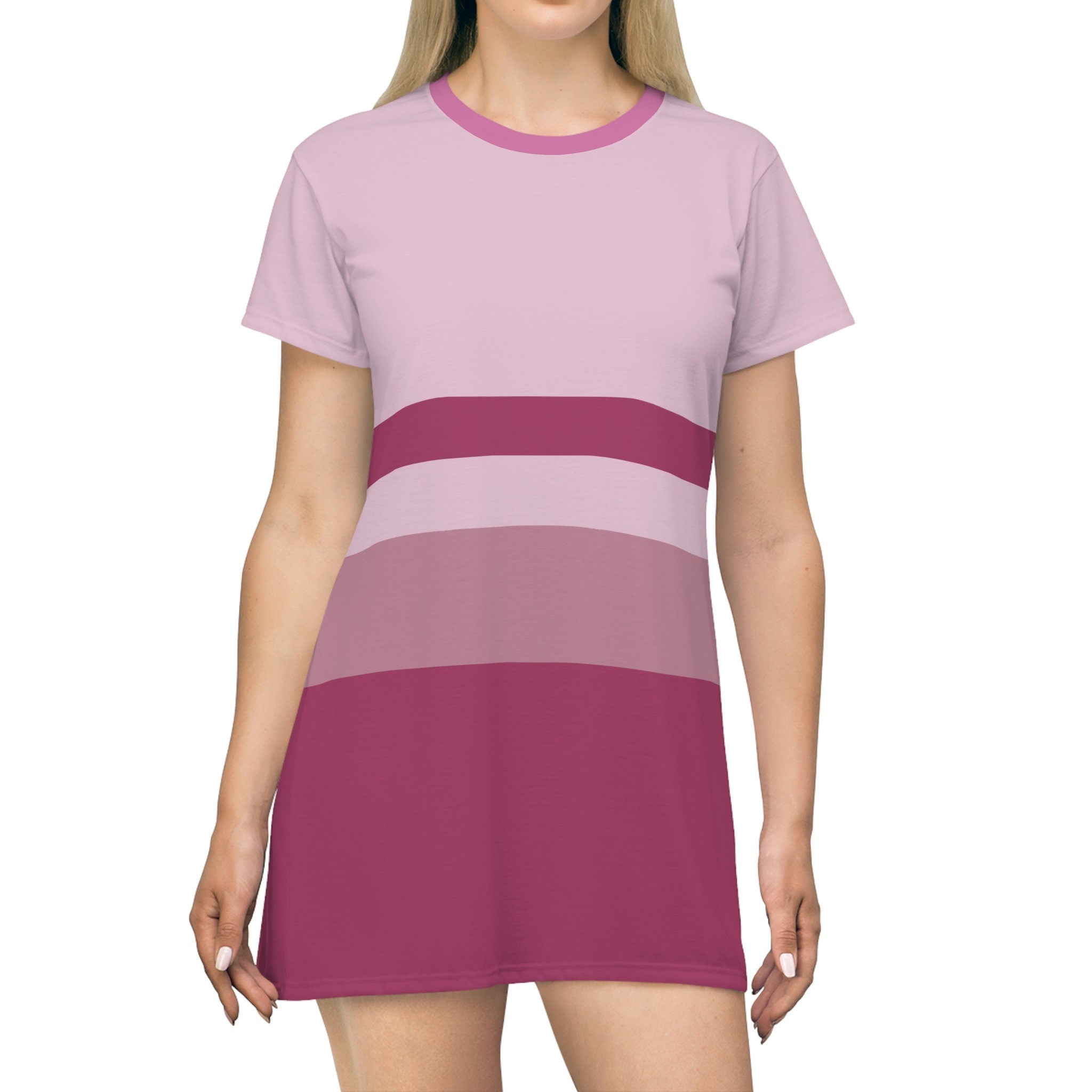 Fabled Fashion Simple statements, inspired by Hermione Grainger's Gala Ball gown colours. All Over Print T-Shirt Dress