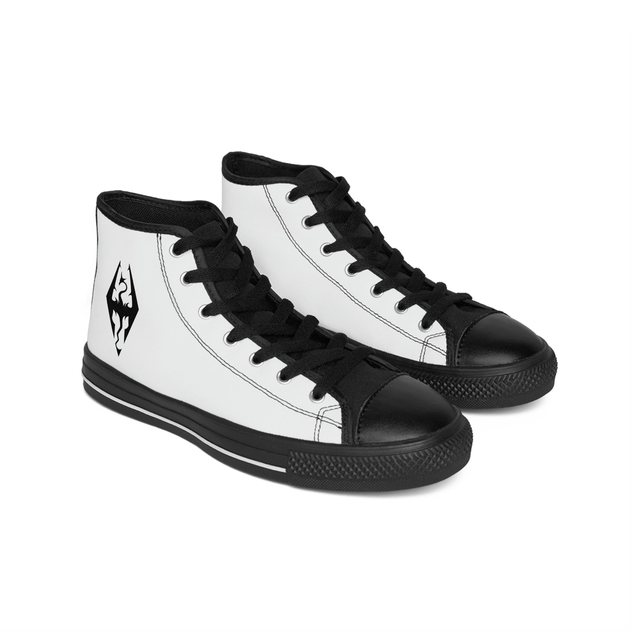 Dragonborn Women's Classic Sneakers (White)