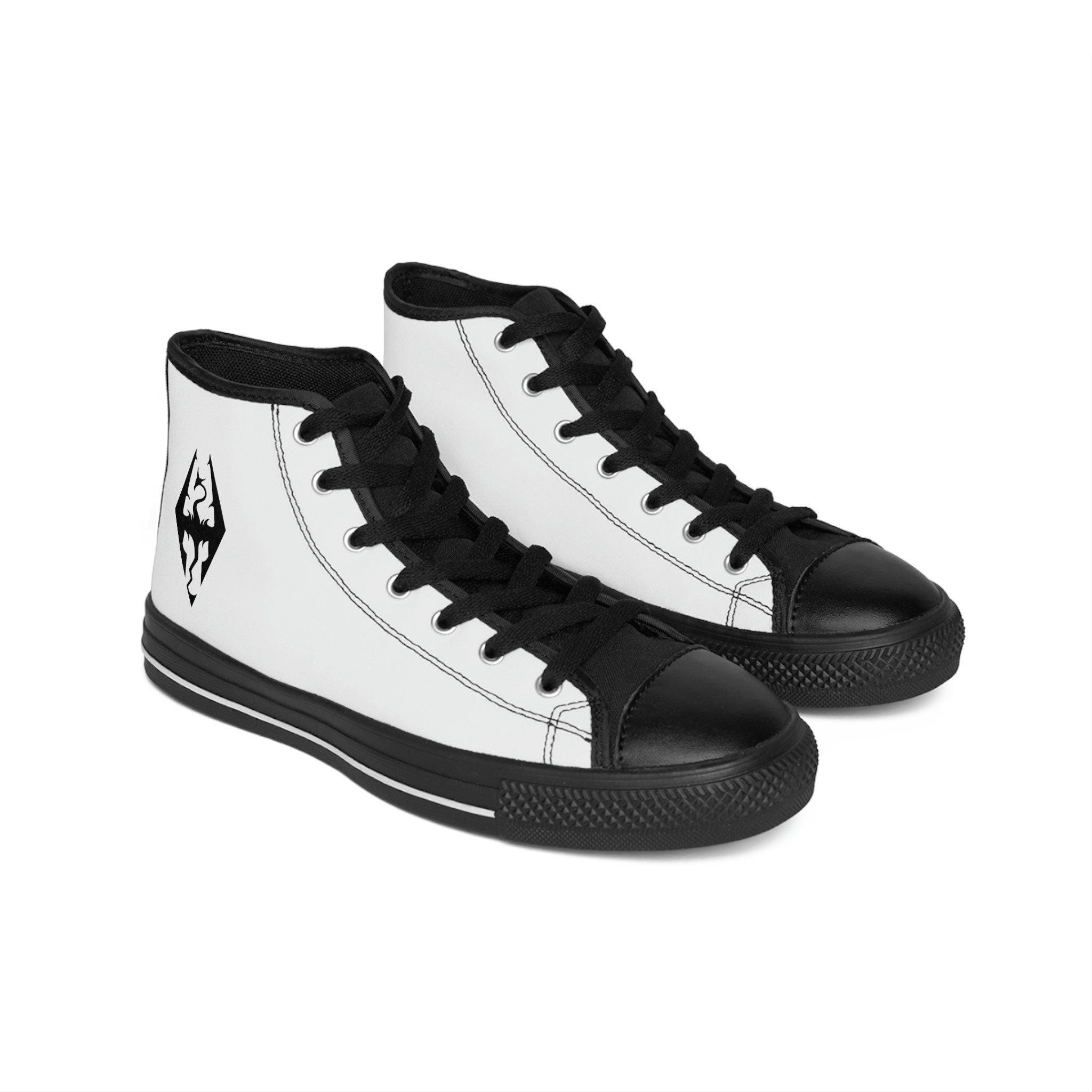 Dragonborn Men's Classic Sneakers (White)