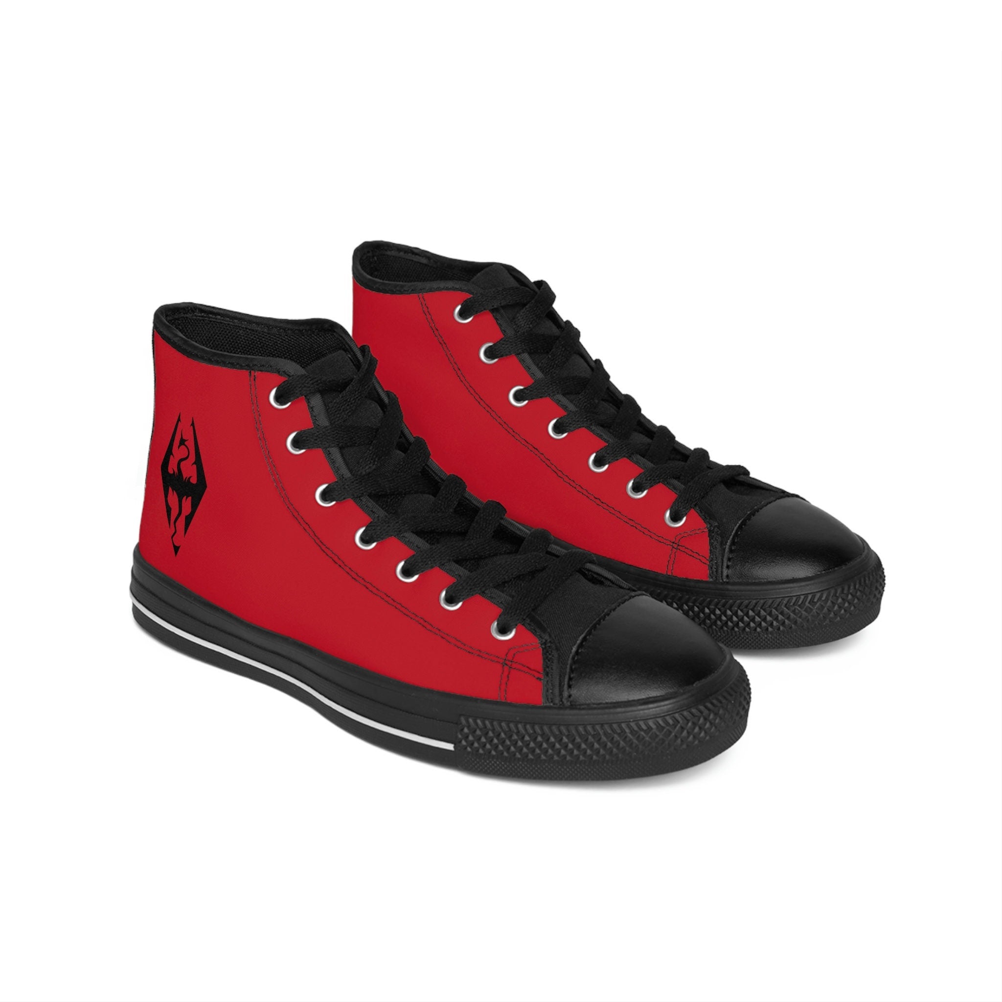 Dragonborn Men's Classic Sneakers (Red)