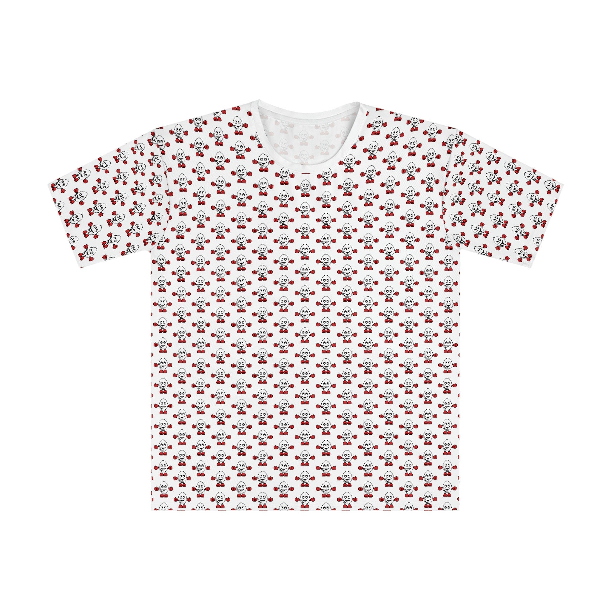 Dizzy Egg pattern Men's Loose T-shirt