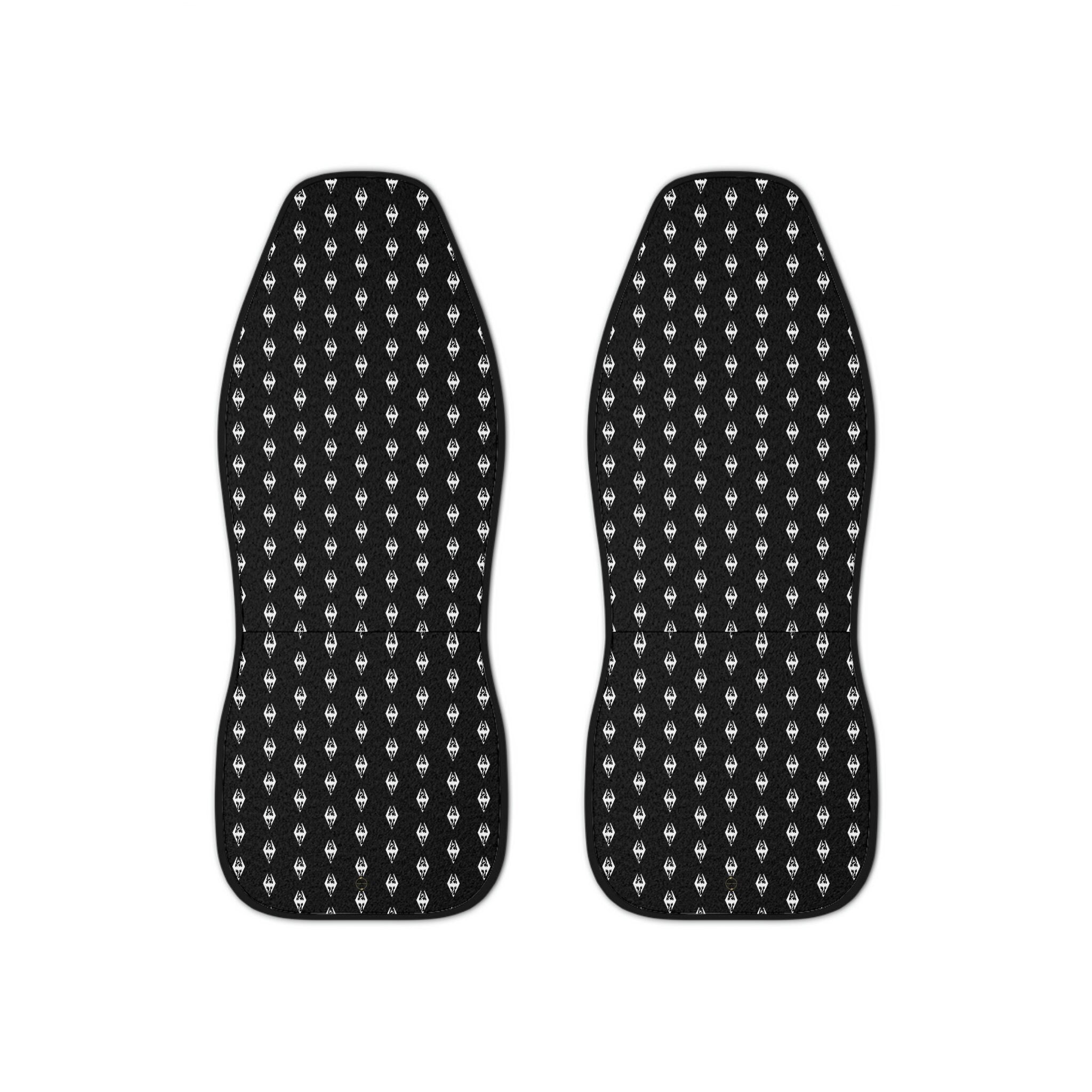 Fabled Fashion dragonborn emblem print Car Seat Covers