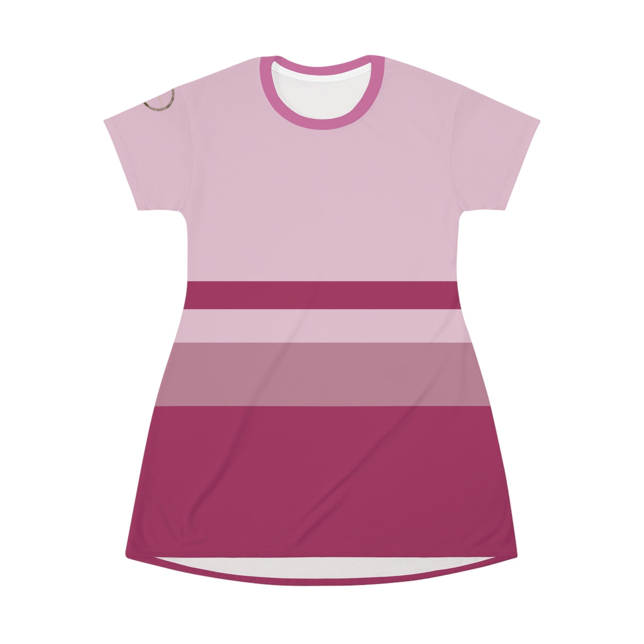 Fabled Fashion Simple statements, inspired by Hermione Grainger's Gala Ball gown colours. All Over Print T-Shirt Dress