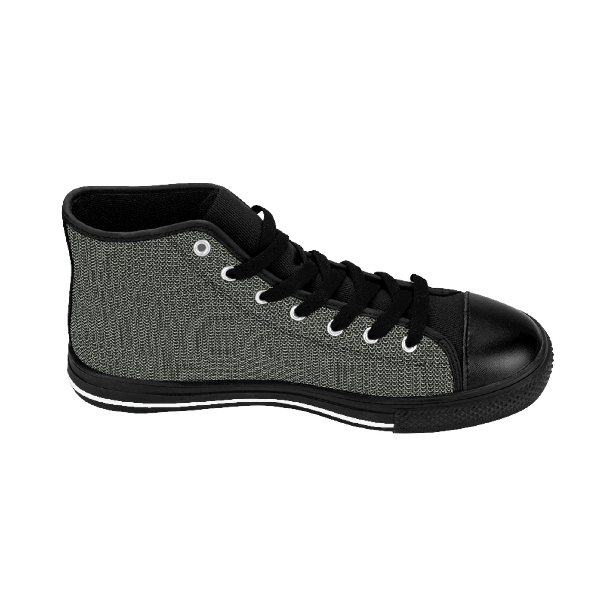 Fabled Fashion Chainmail effect Women's Classic Sneakers