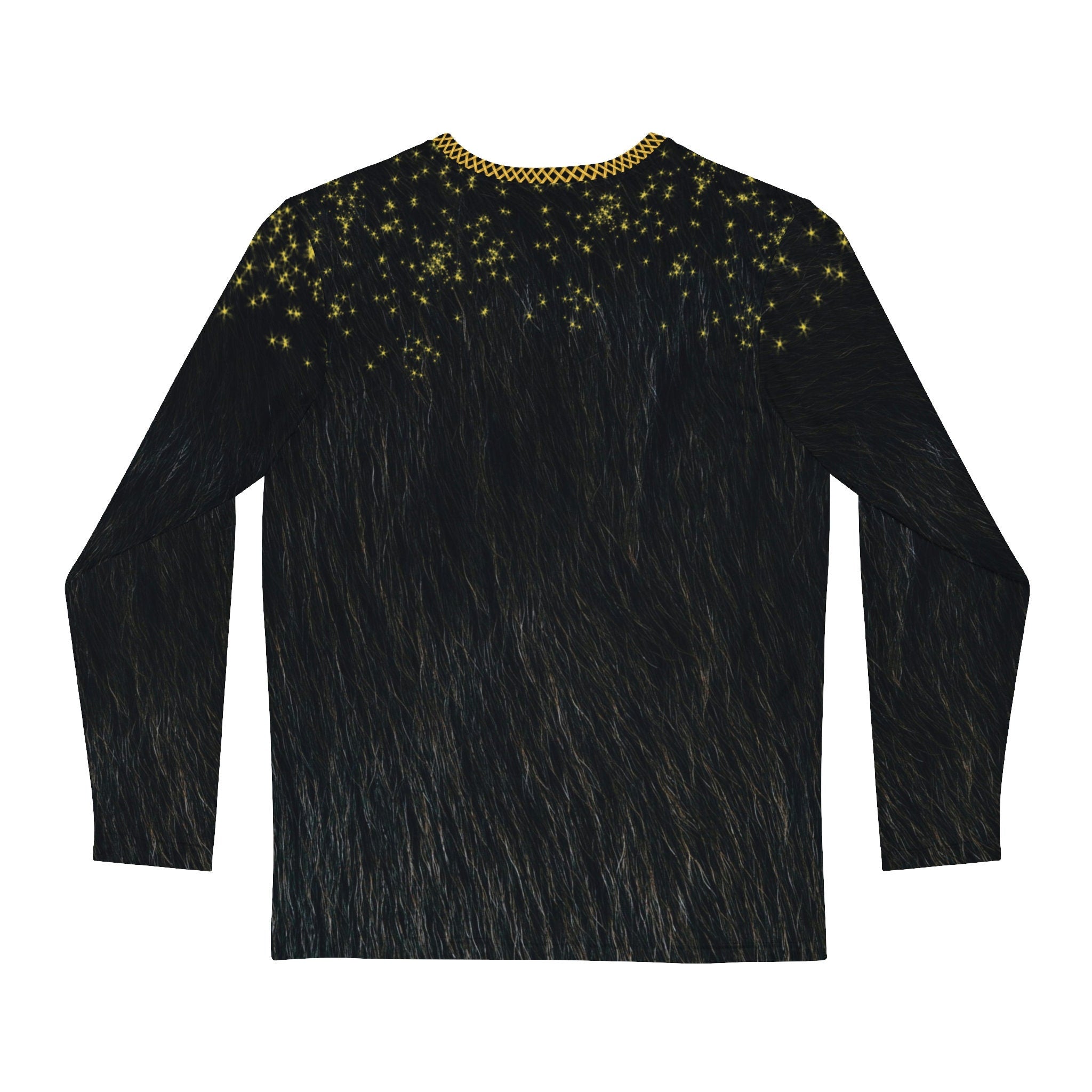 Fabled Fashion Niffler Fur Men's Long Sleeve  AOP Shirt