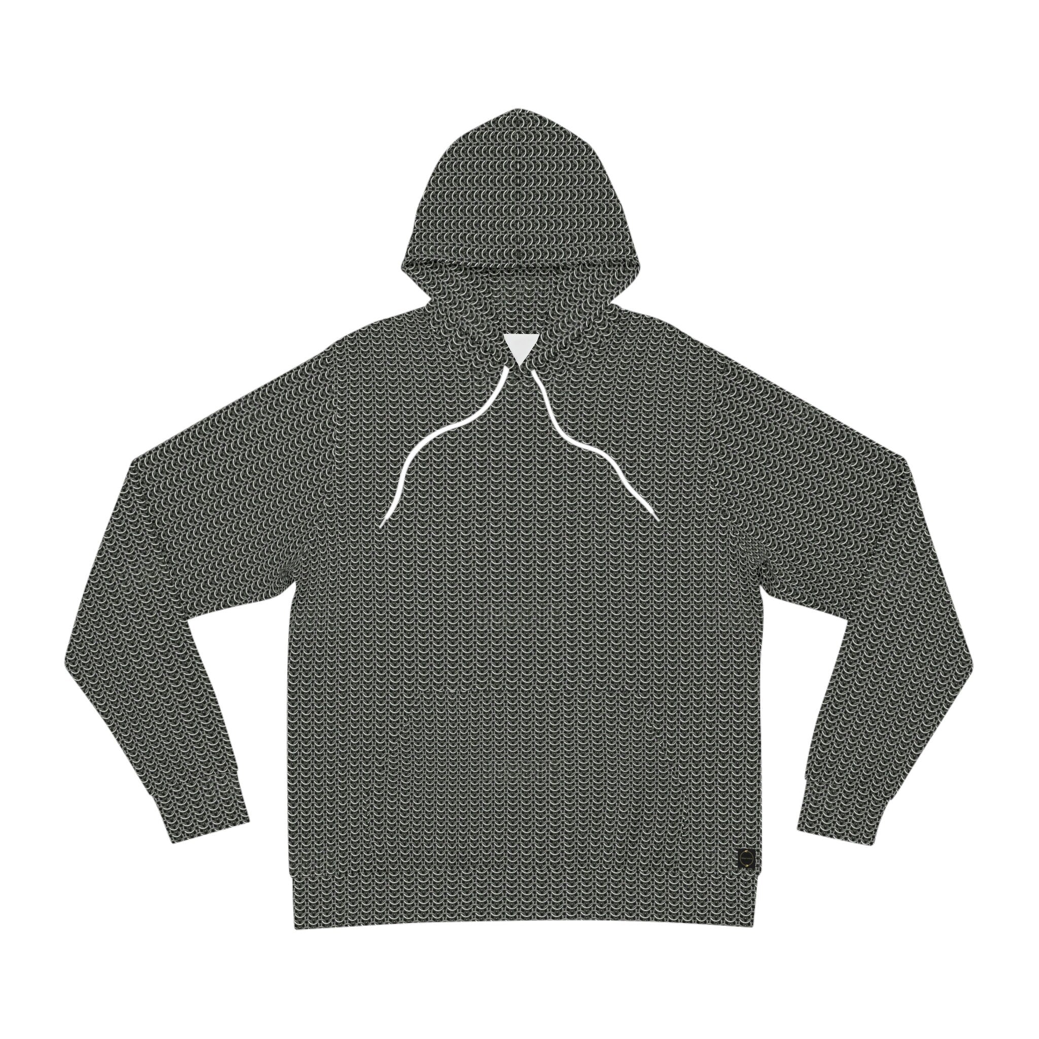 Fabled Fashion Chainmail effect Unisex Hoodie (AOP)