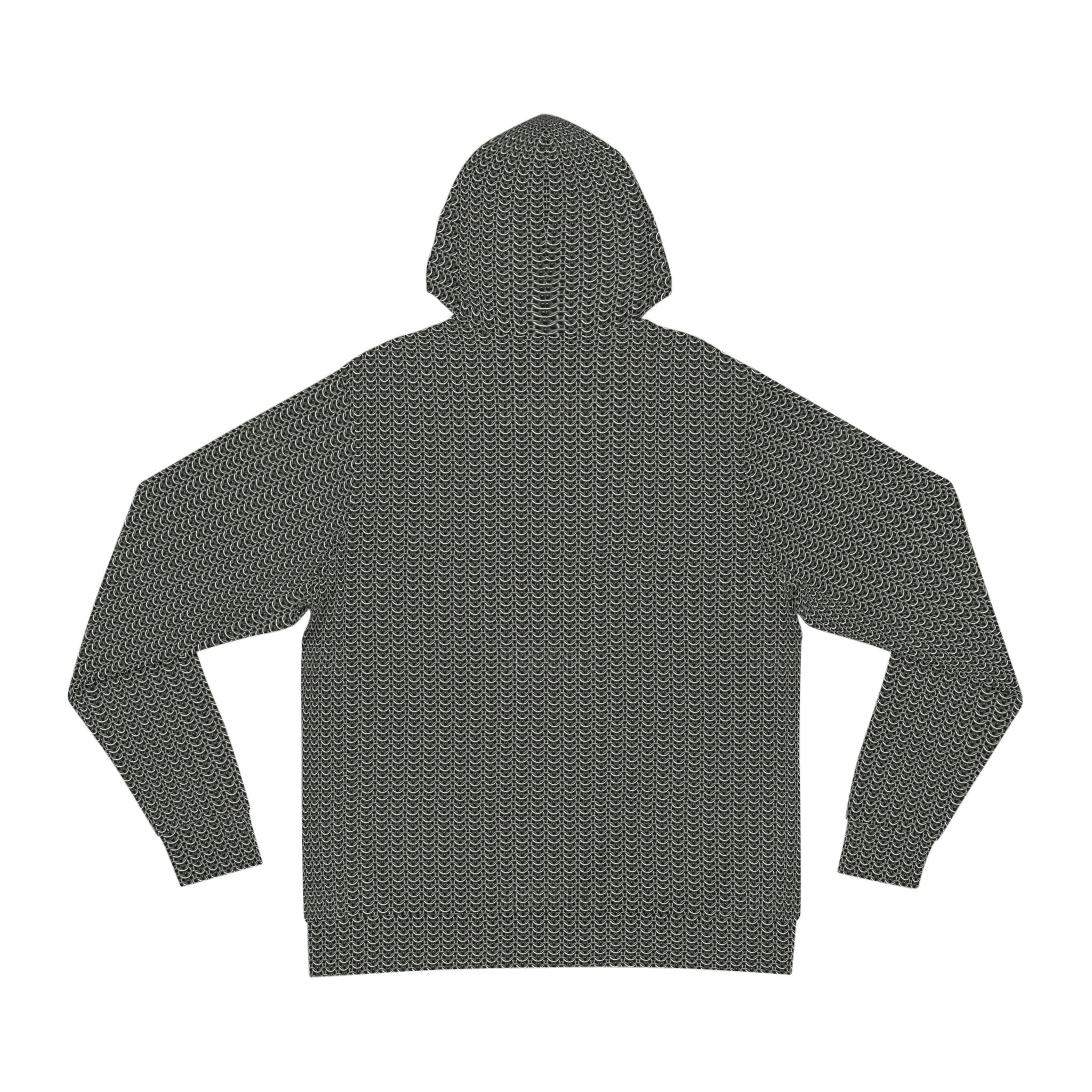 Fabled Fashion Chainmail effect Unisex Hoodie (AOP)