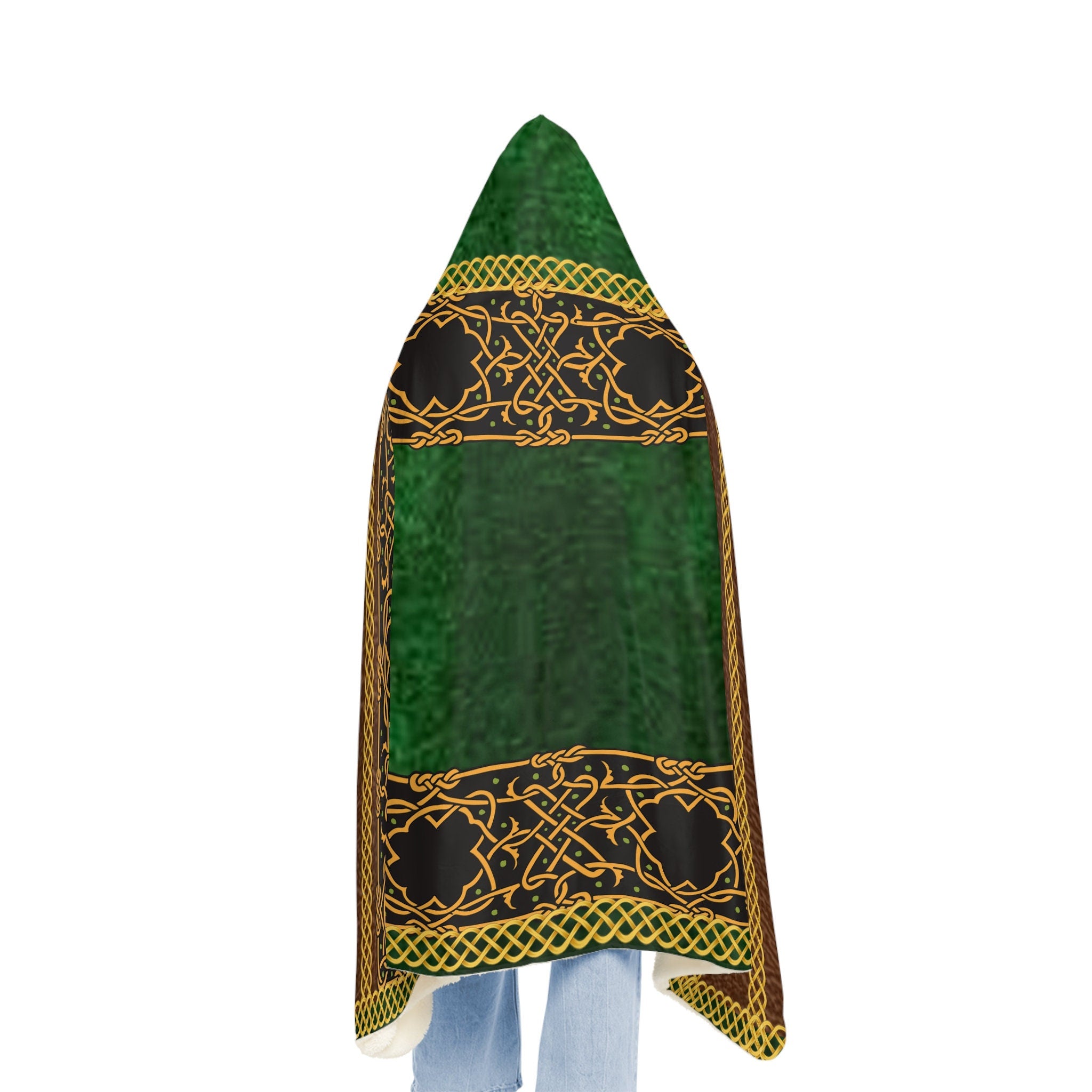 Lord of the Rings Inspired Hobbit shawl Snuggle Blanket