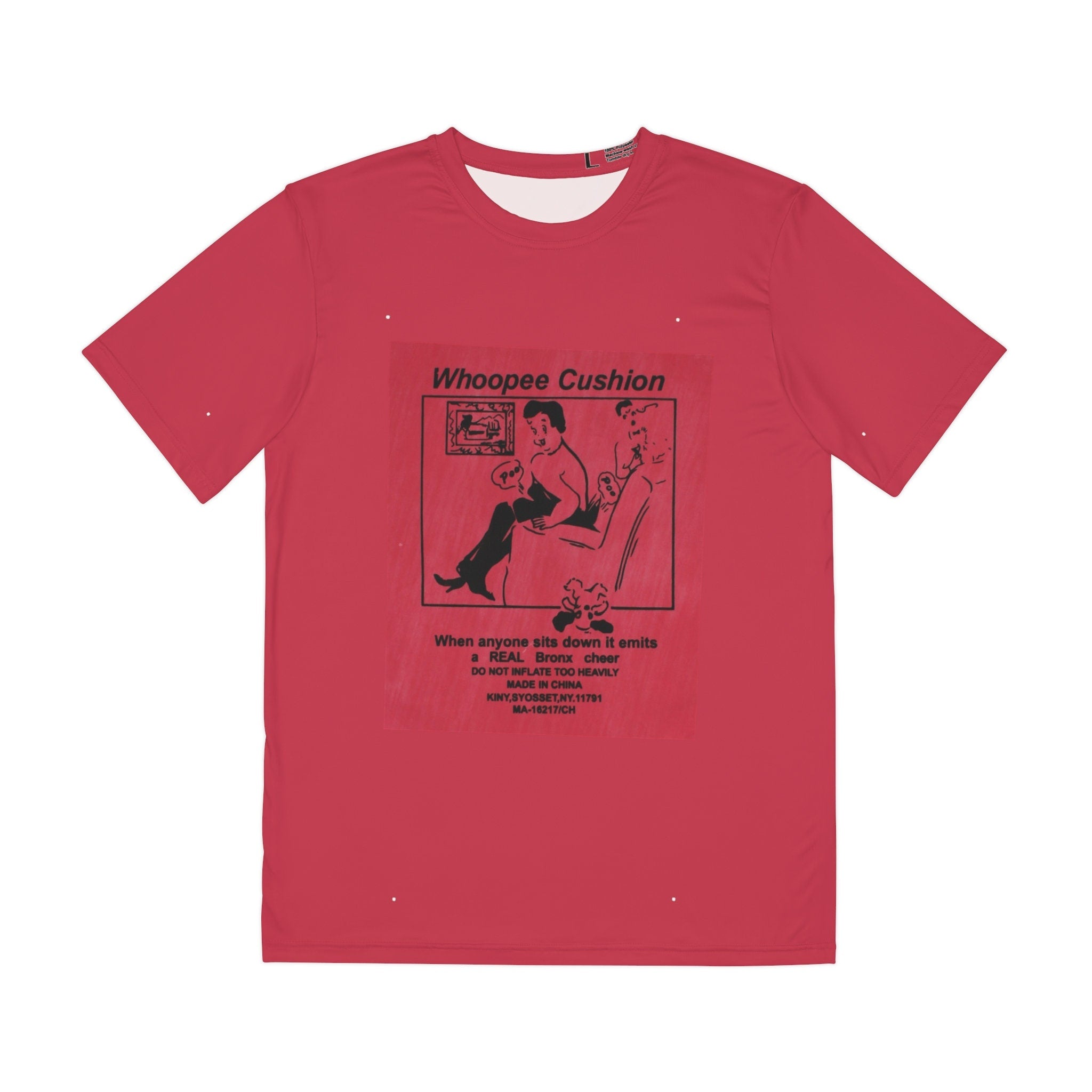 Whoopee Cushion Men's Polyester Tee (AOP)