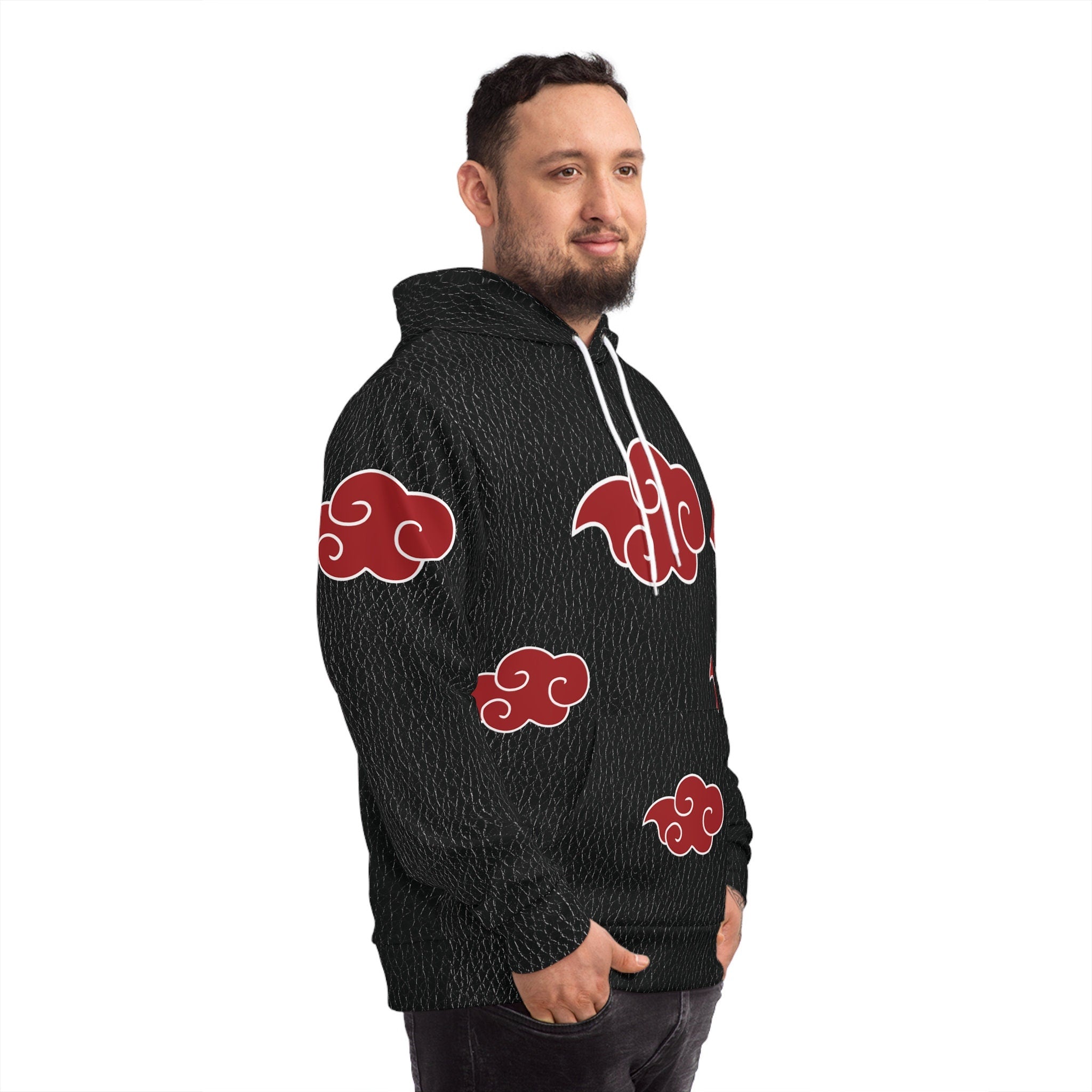 Fabled Fashion Akatsuki inspired cloak Fashion Hoodie (AOP)