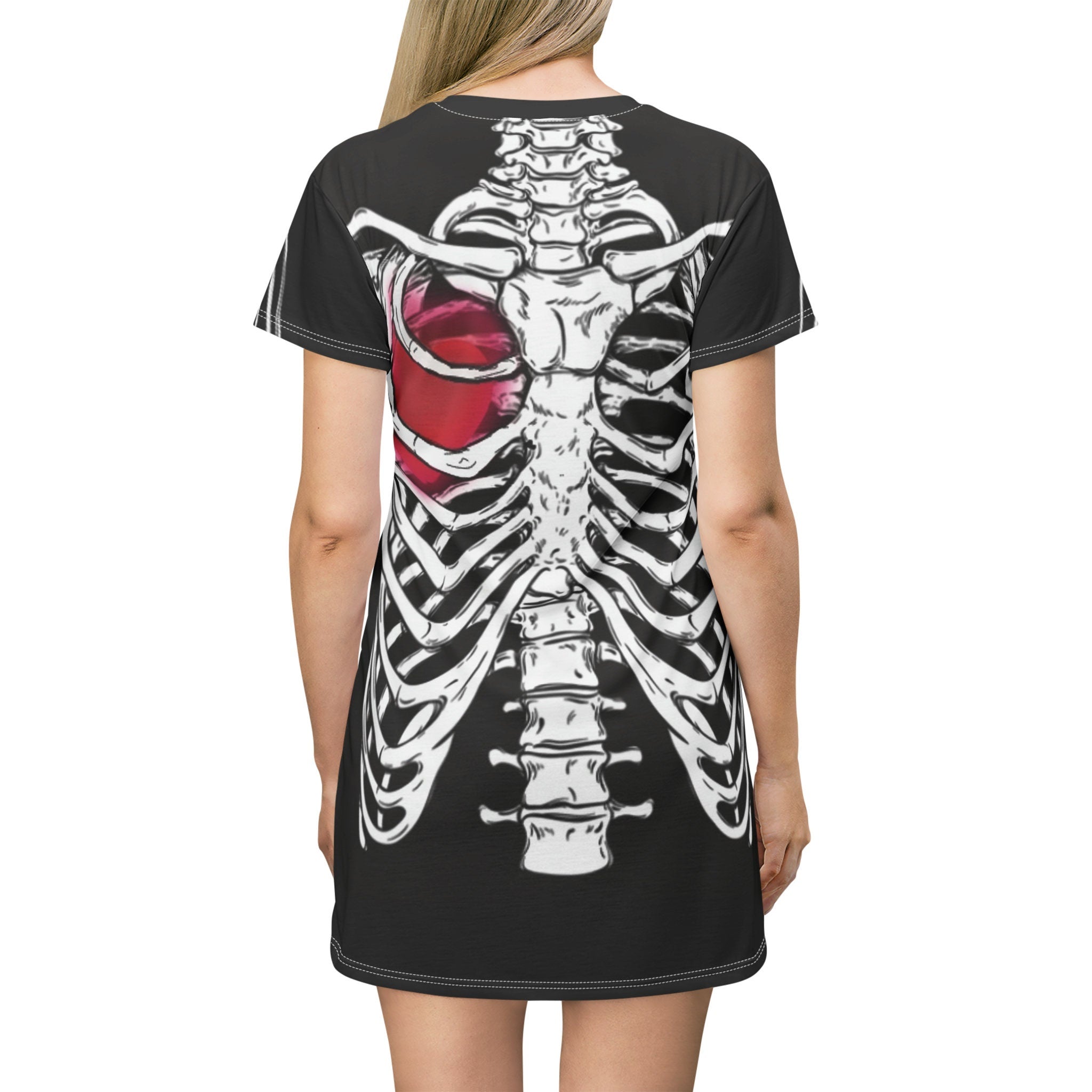 Halloween skele t-shirt<3