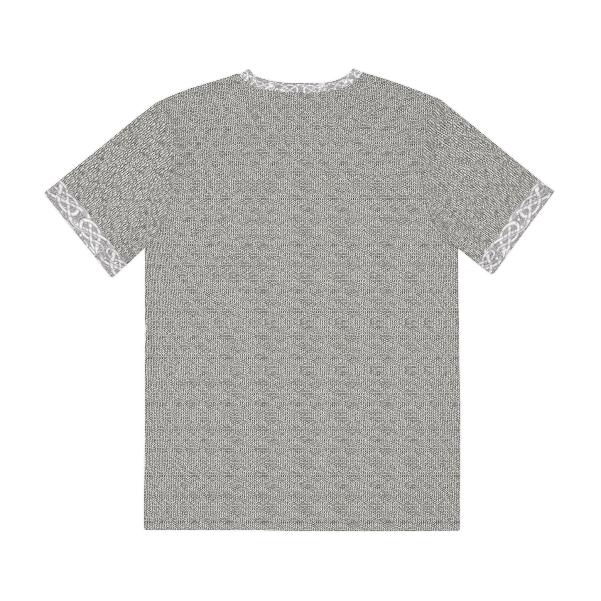 Fabled Fashion LOTR Mithril inspired Elvish Chainmail effect Men's Polyester Tee (AOP)