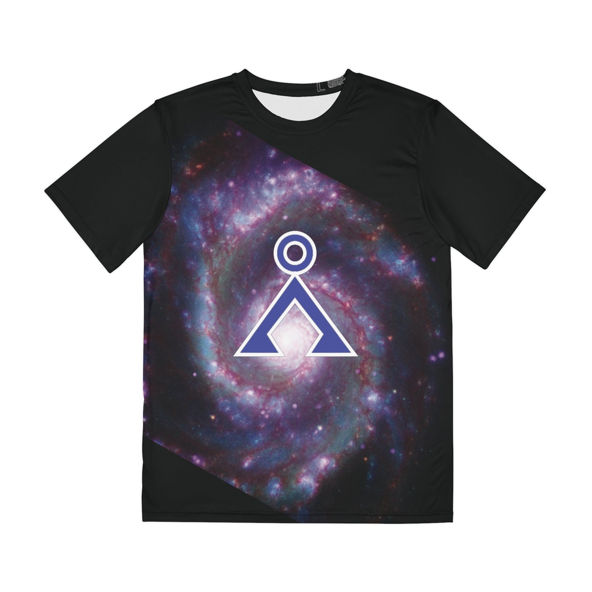 Earth Symbol Unisex Polyester Tee (AOP)