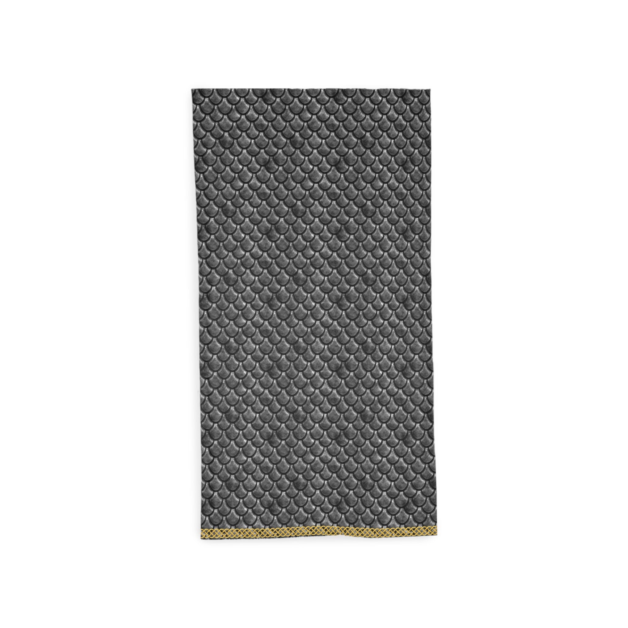 Fabled Fashion Scaled armour printed Tube Scarf