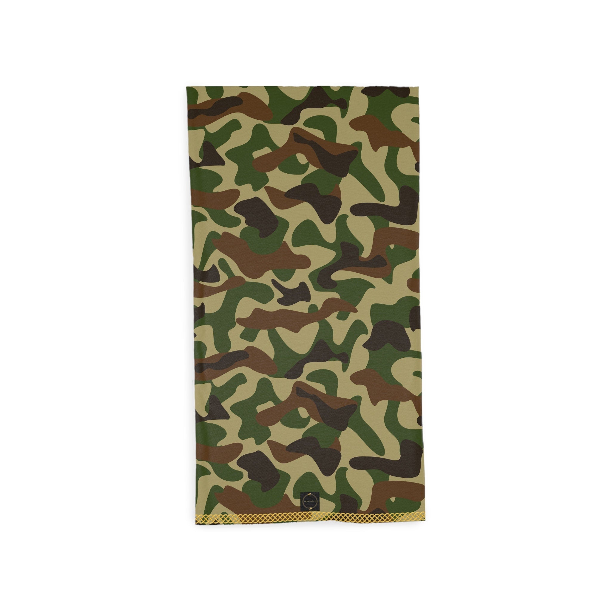 Fabled Fashion Camo Print Tube Scarf