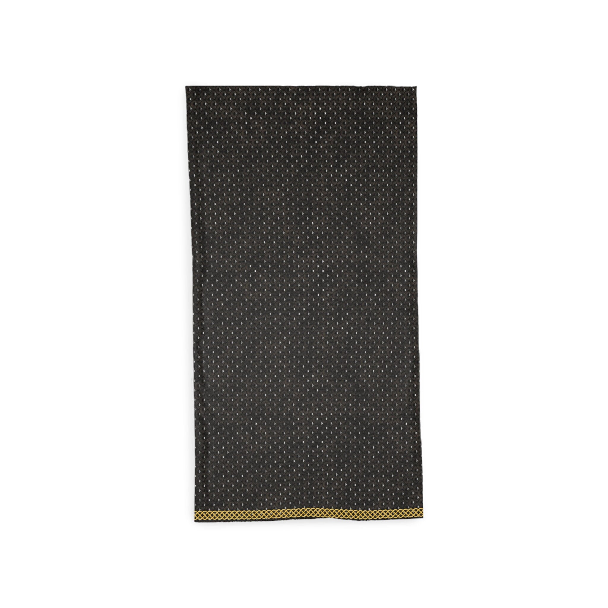 Fabled Fashion Studded leather armour printed Tube Scarf