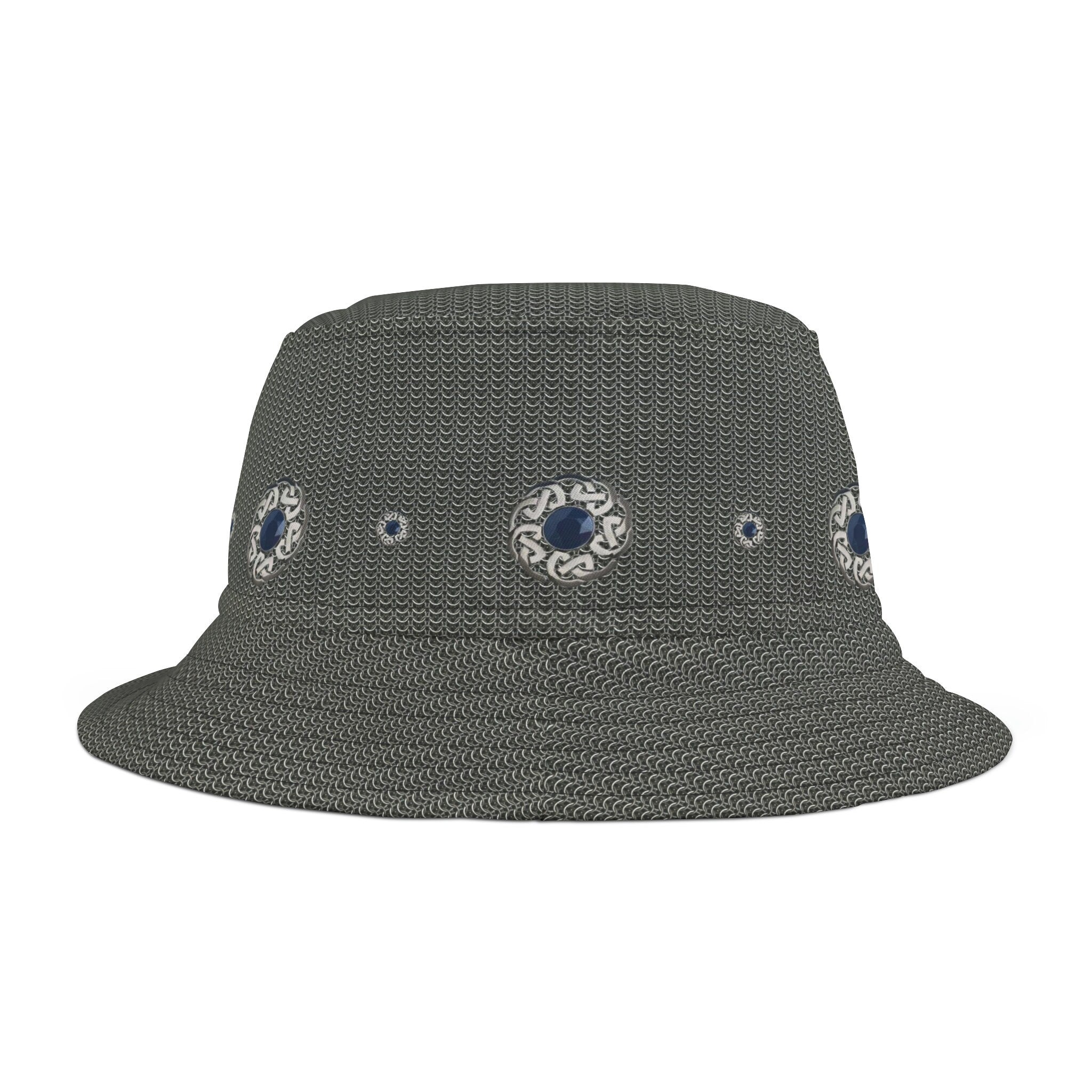 Fabled Fashion Chainmail effect Bucket Hat (AOP)